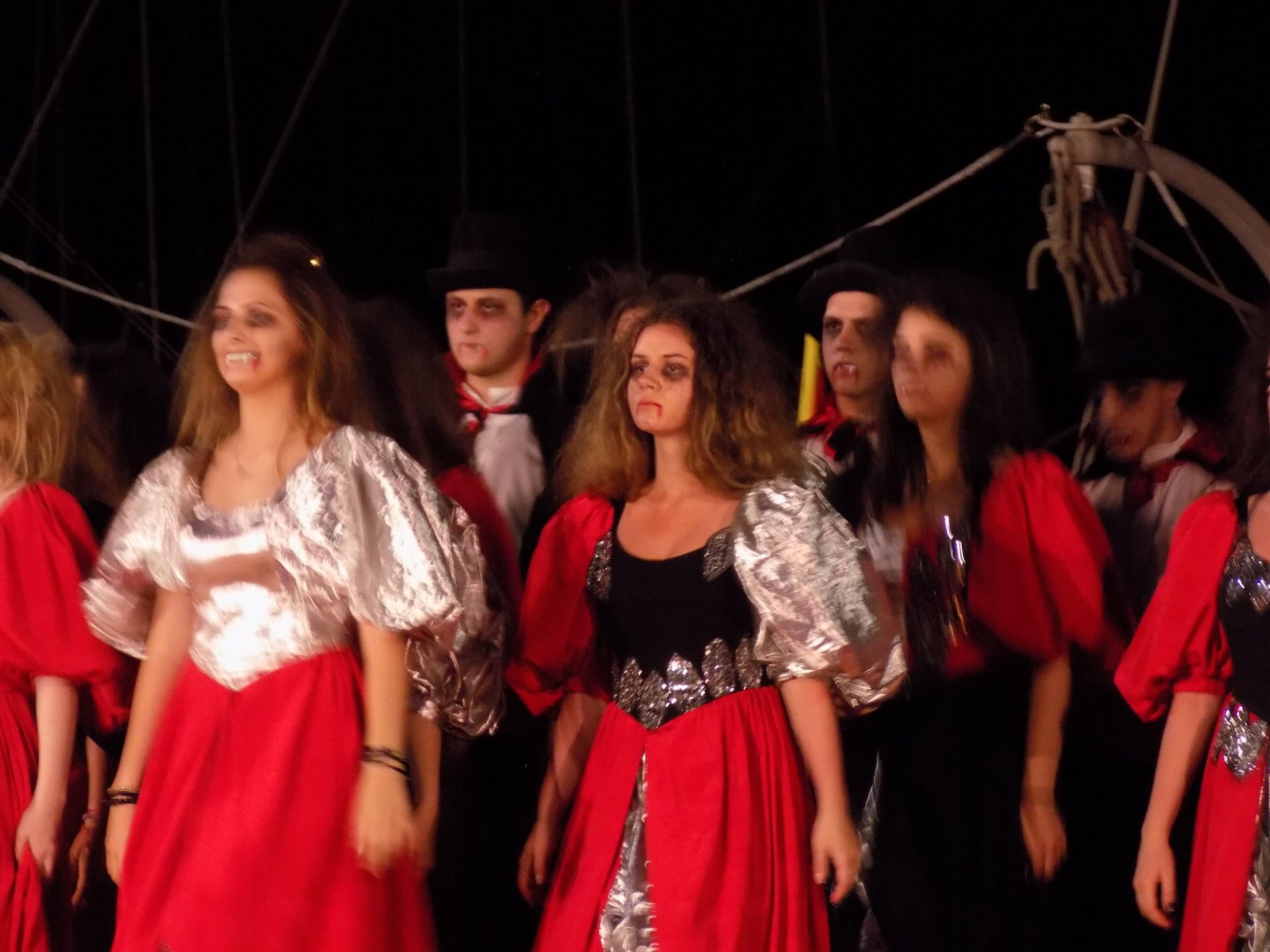 Carnival in Tivat in 2019, with the main stage in front of the …