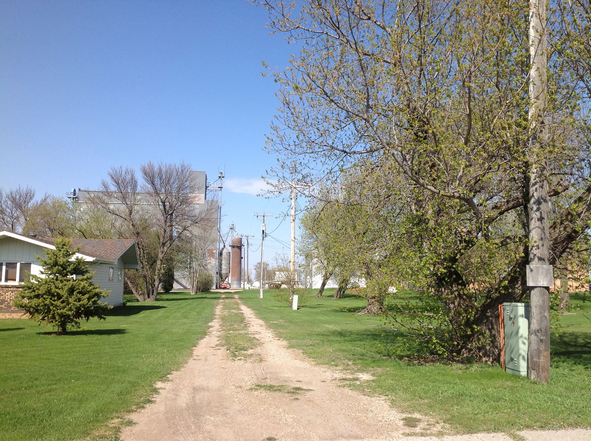 A fine day in Courtenay, North Dakota