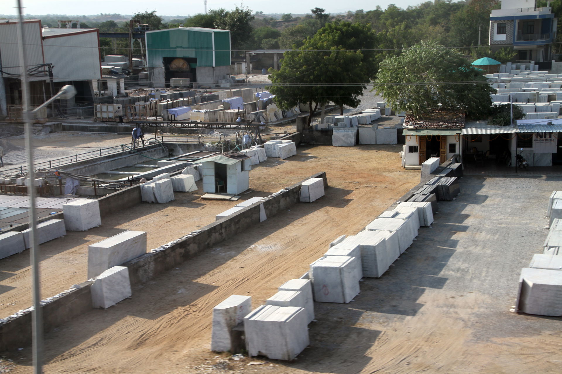 Marble industry of Nathdwara in India