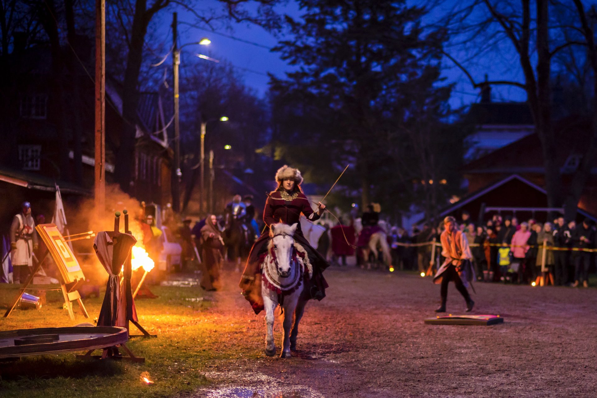 Harvest festival in Strömfors Ironworks, Loviisa (Finland)