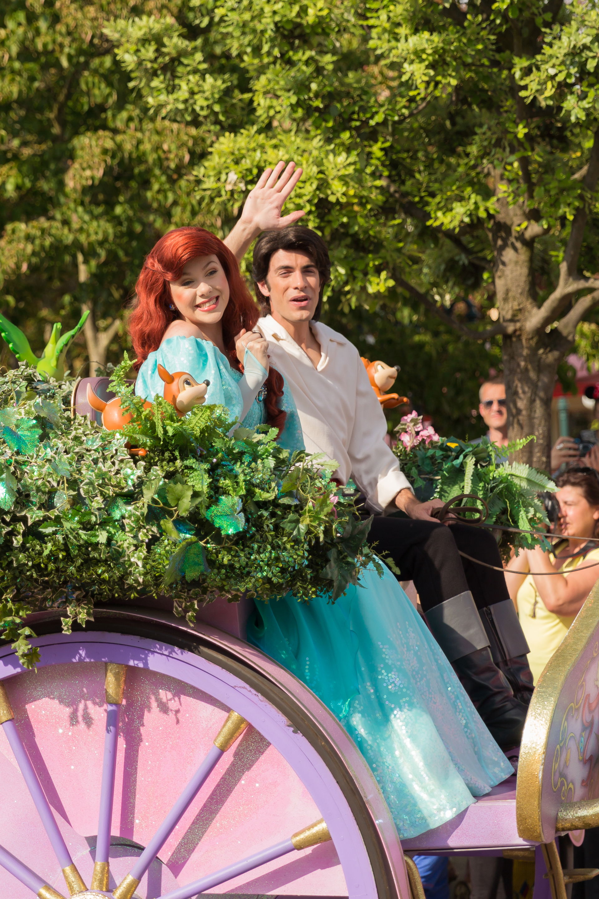 Ariel and her Prince in The Little Mermaid in the Disney Magic …