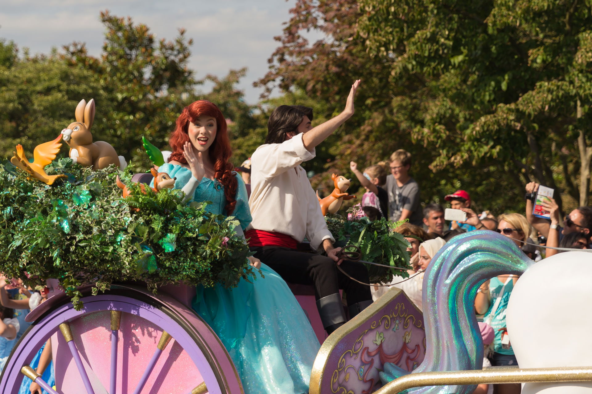 Ariel and her Prince in The Little Mermaid in the Disney Magic …