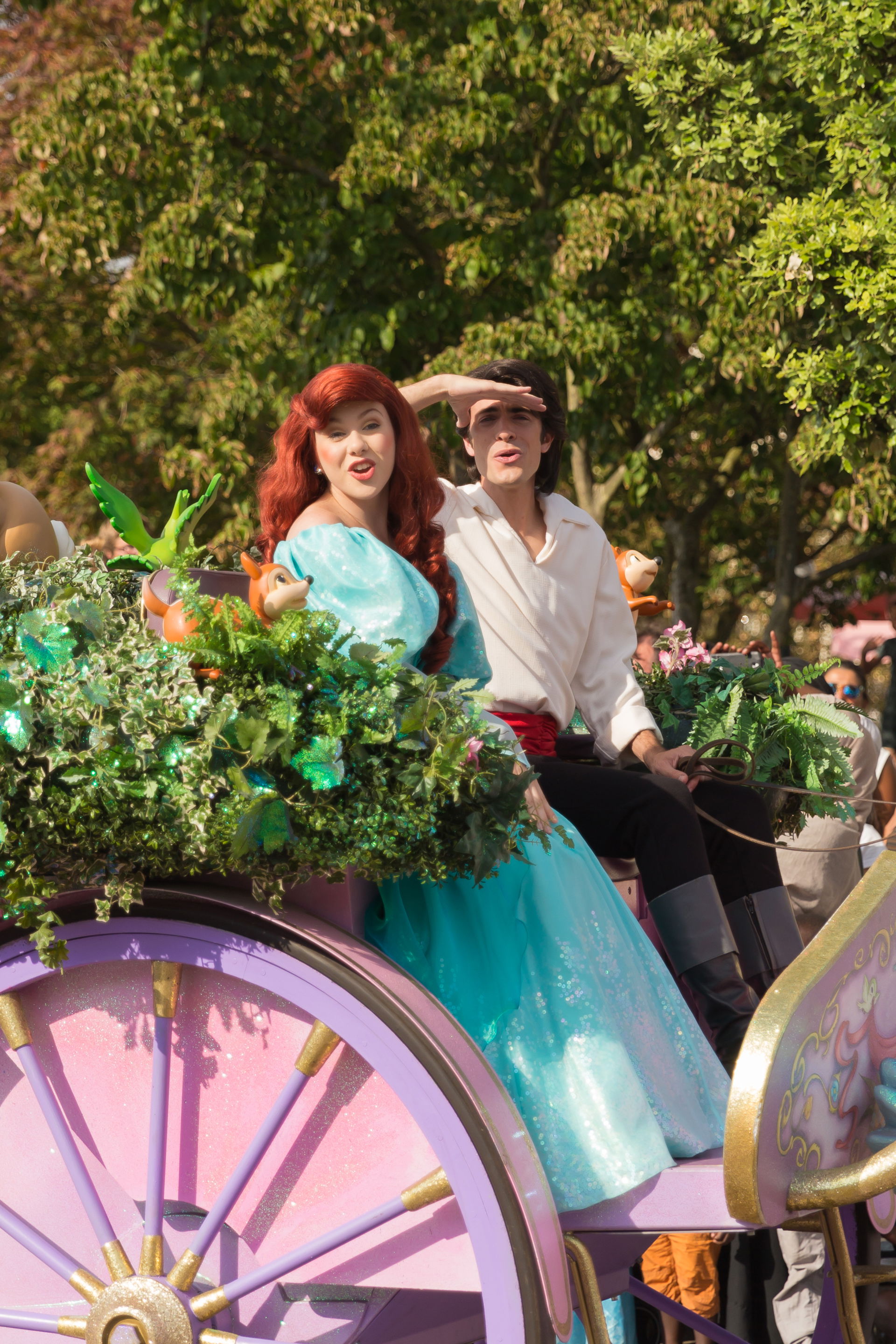 Ariel and her Prince in The Little Mermaid in the Disney Magic …