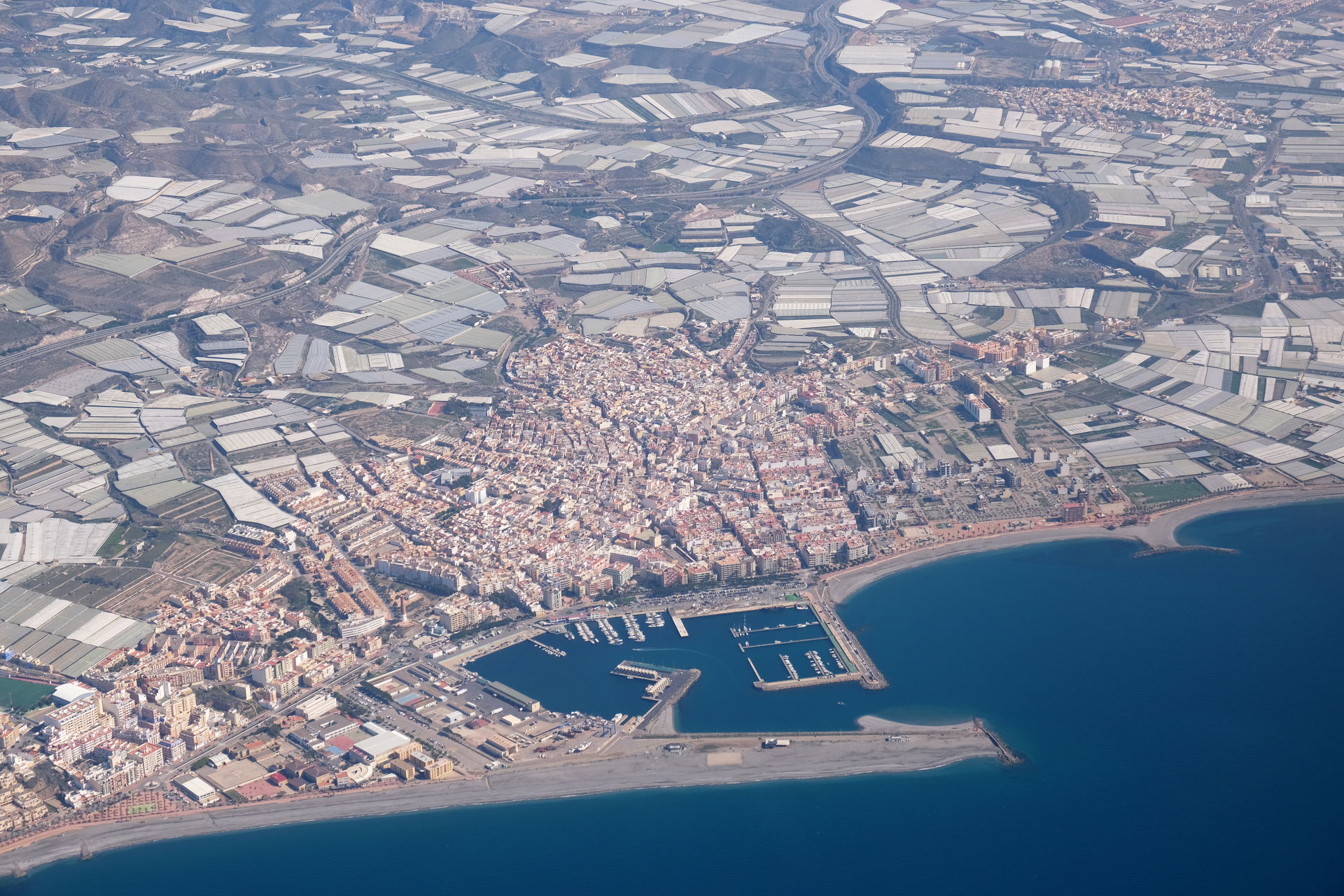 Adra aerial view