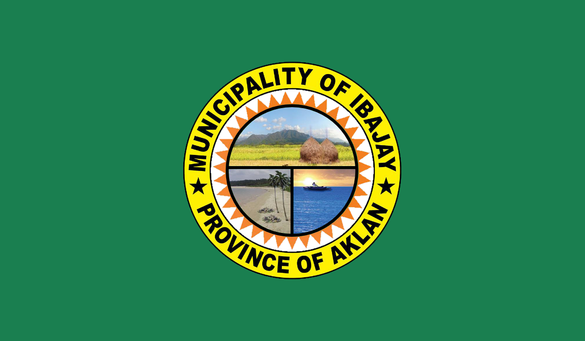 Flag of Ibajay, Aklan (variant)