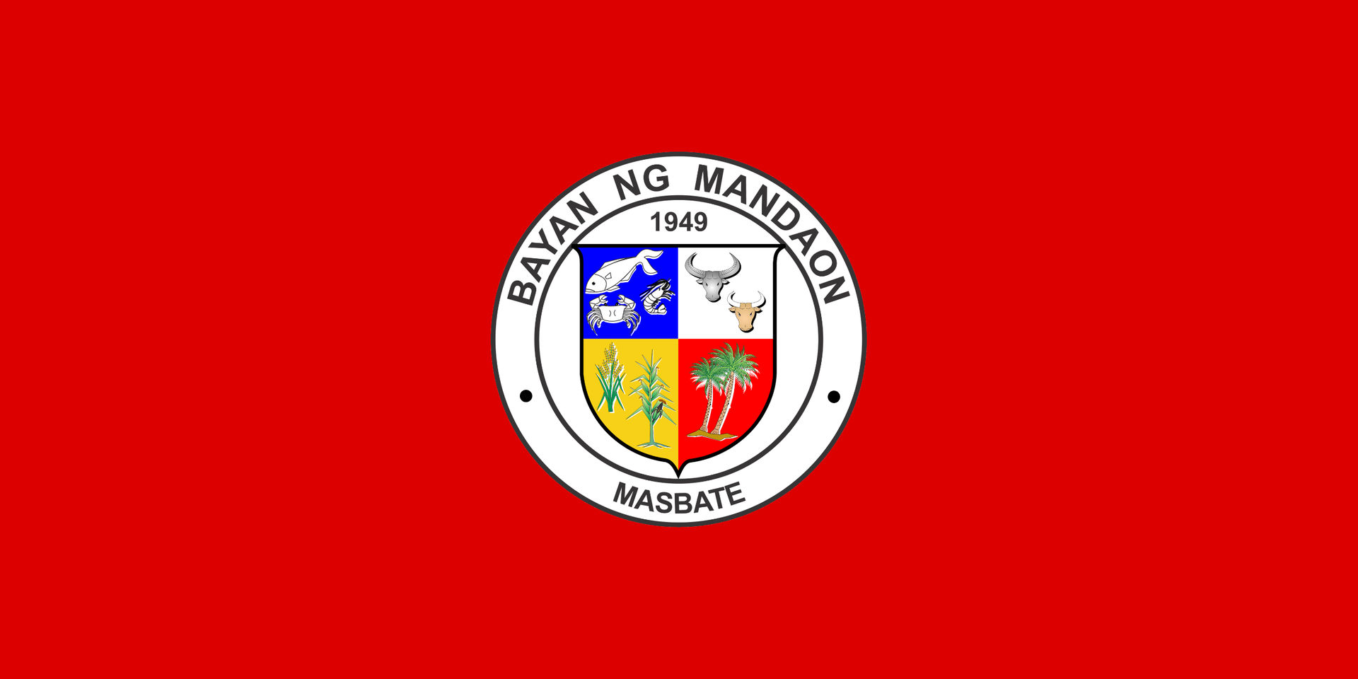 Flag of Mandaon, Masbate