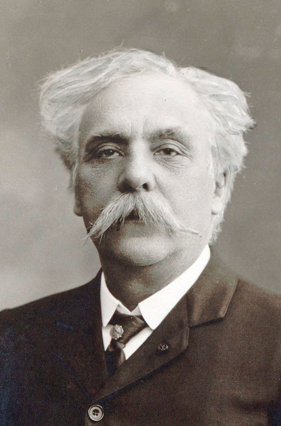 Portrait photograph of the French composer Gabriel Fauré