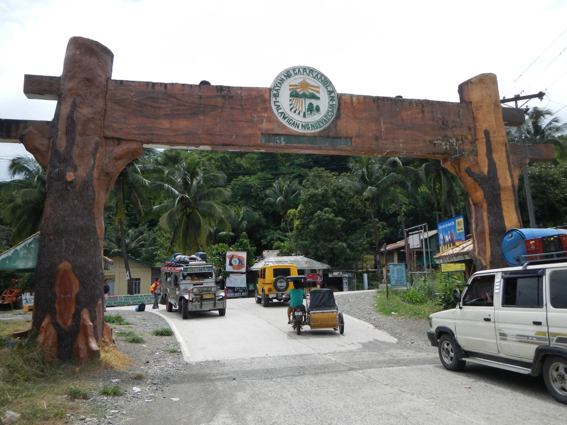 UploadWizard of Maharlika Highway Welcome Arch of Caranglan, Di…