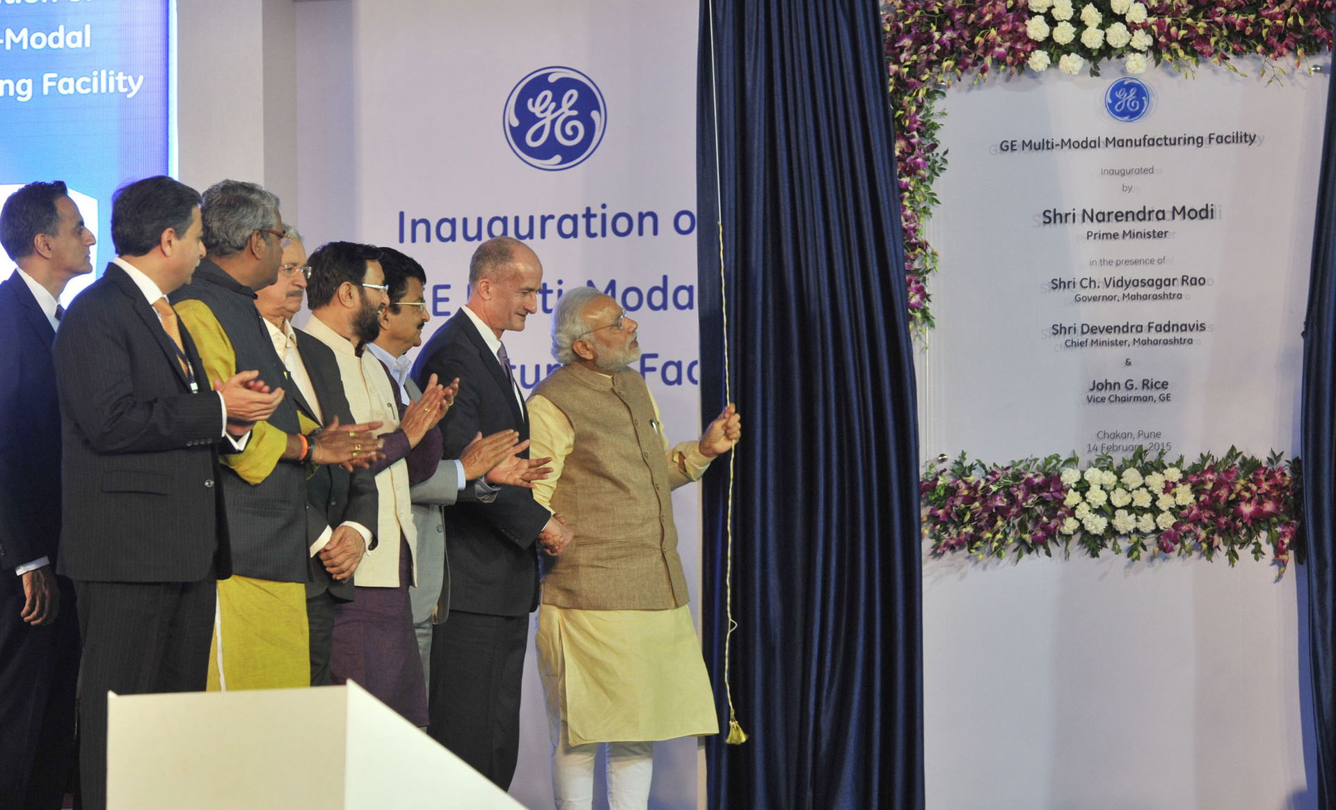 PM inaugurates GE’s multi-modal manufacturing facility at Chaka…