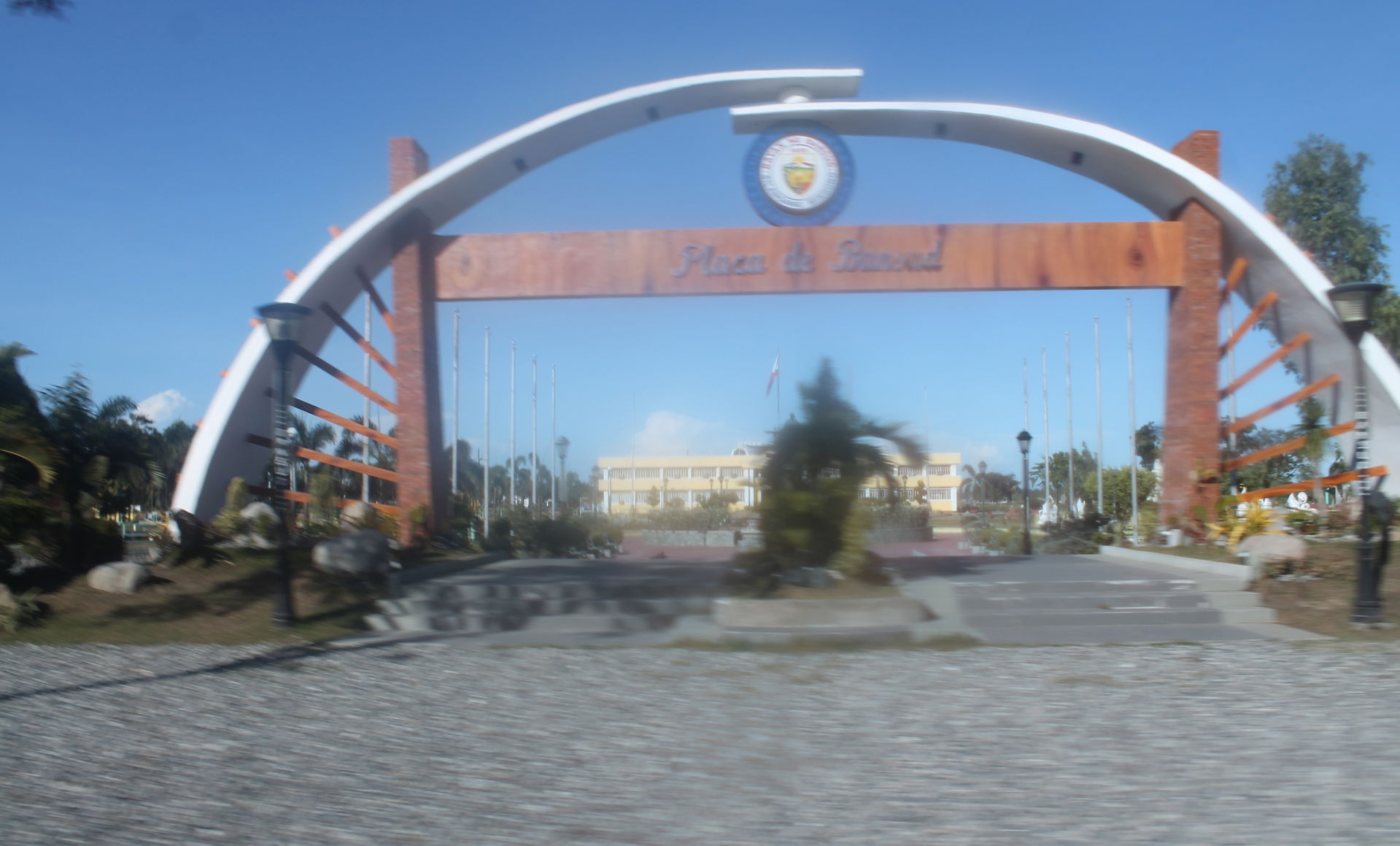 Plaza de Bansud, the town plaza of Bansud, Oriental Mindoro, Ph…