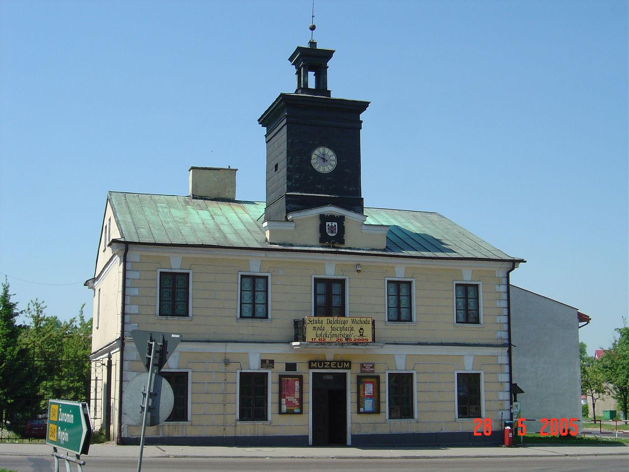 Town hall in Sierpc, Poland