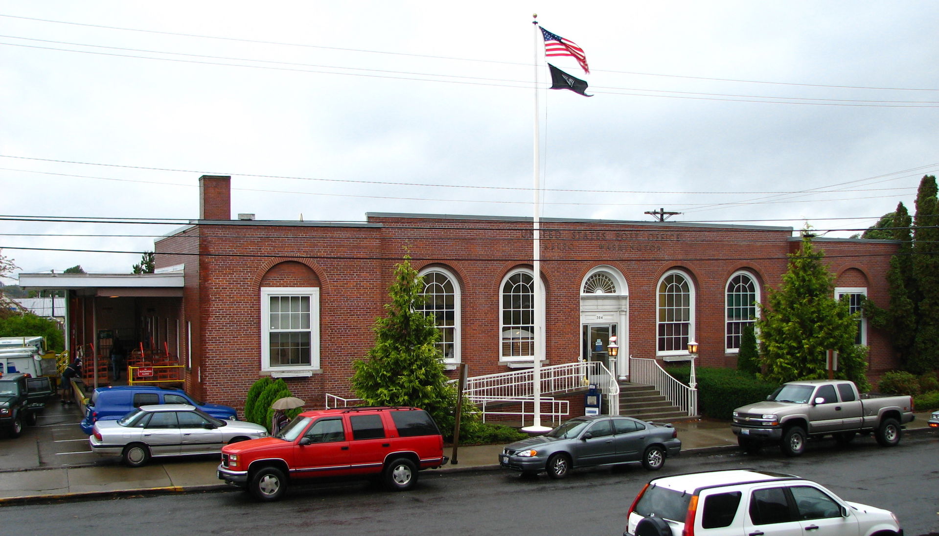The historic post office in Kelso, Washington, United States, l…