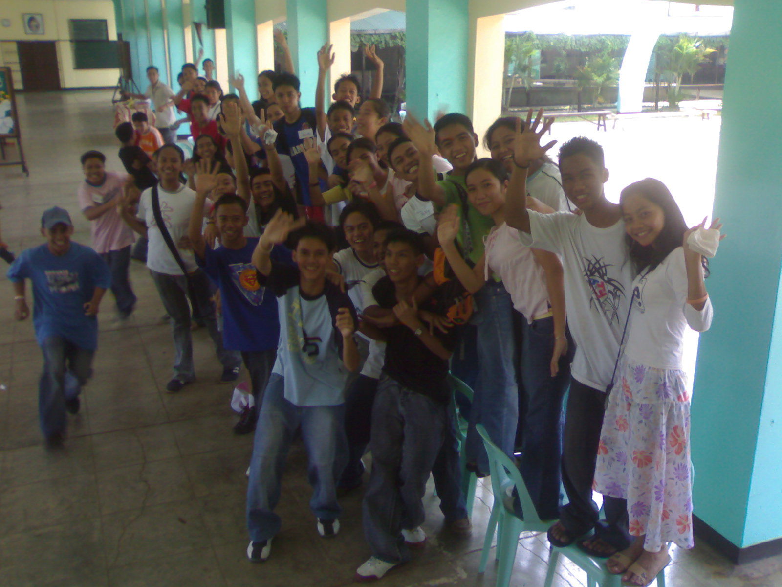photograph of students from Lamitan City