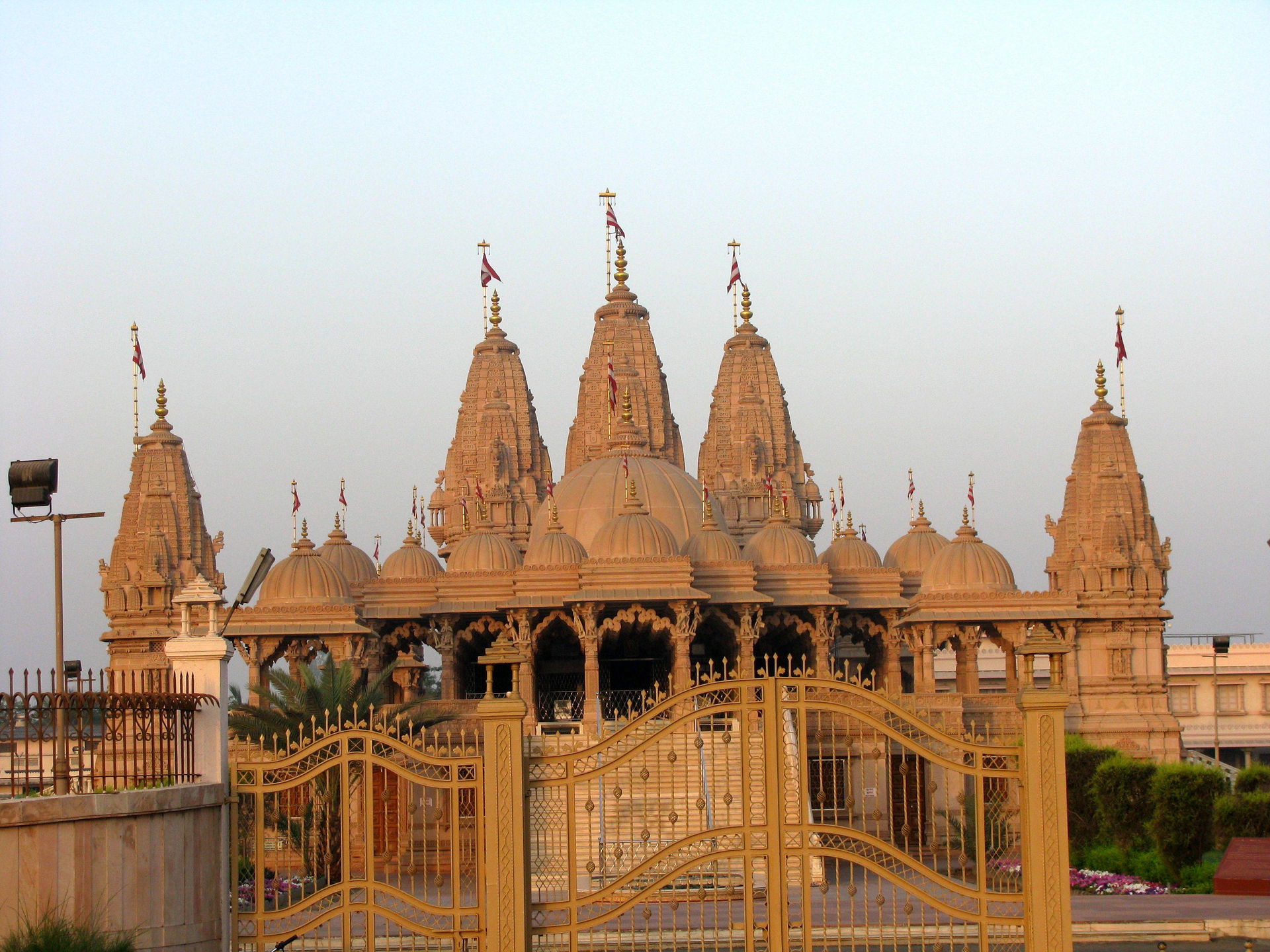 Swaminarayan temple at NH-8 Zadesvar,Bharuch,Gujarat,India.