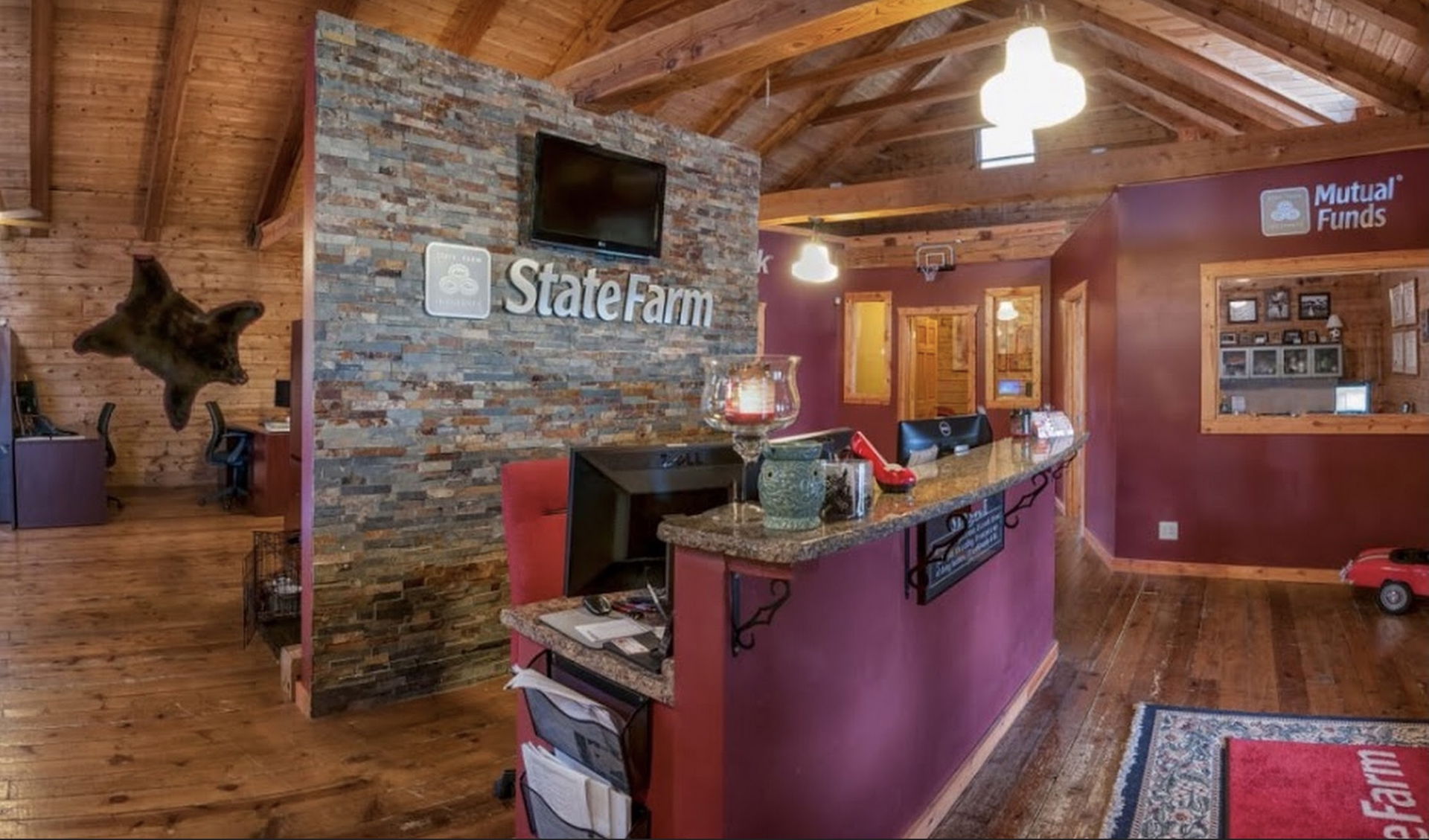 This is what you see when you walk into our Crete office! The v…