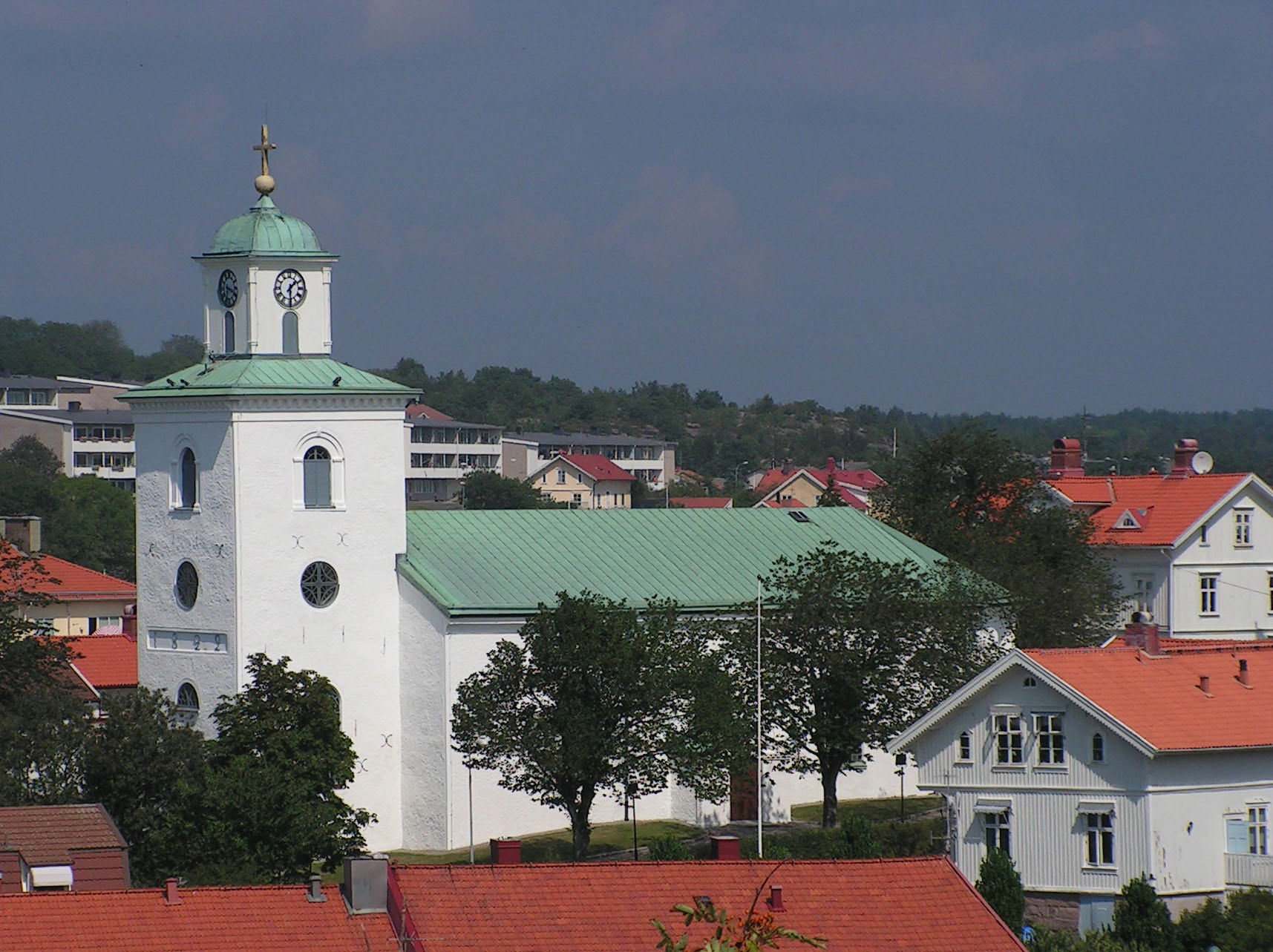 The church in Strömstad, Sweden