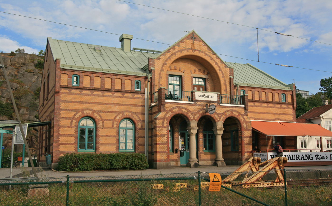 Strömstad train station, Sweden.