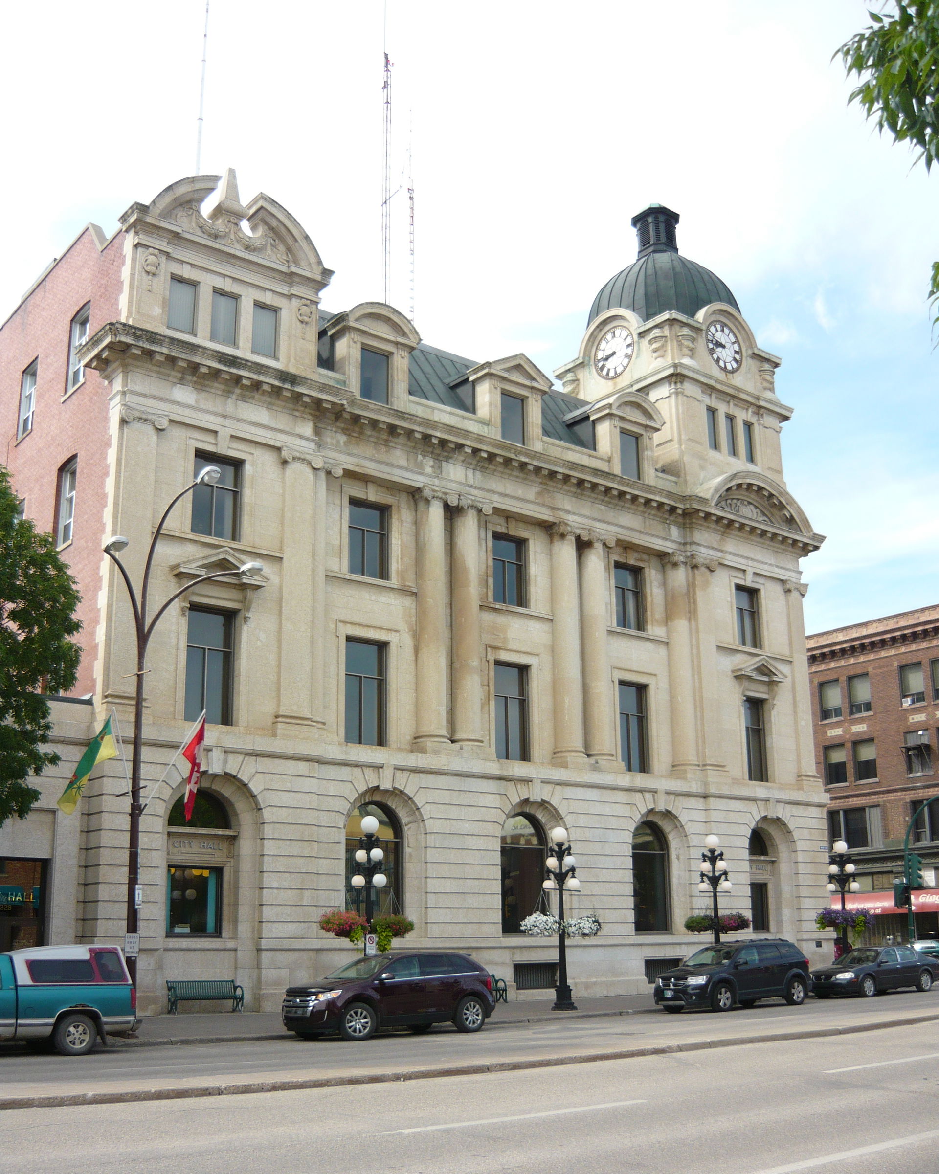 City Hall (former Post Office), 228 Main Street North at Fairfo…