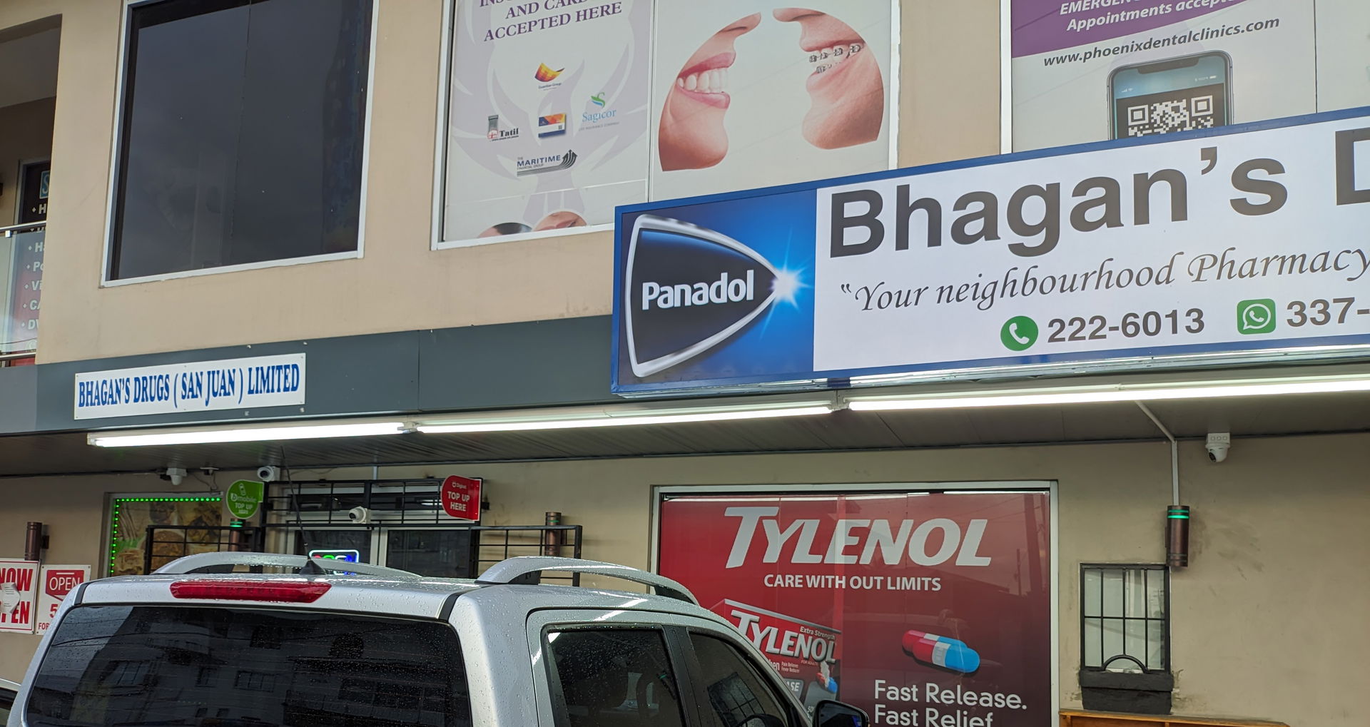 Bhagans drugs Munroe Road, Cunupia, Trinidad