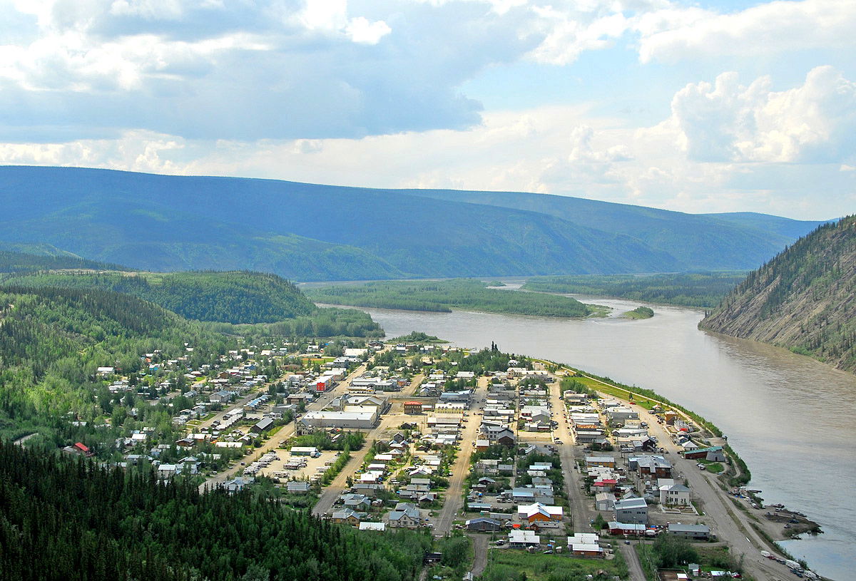 Photo of Dawson City, Yukon, taken by Michael Edwards on June 1…