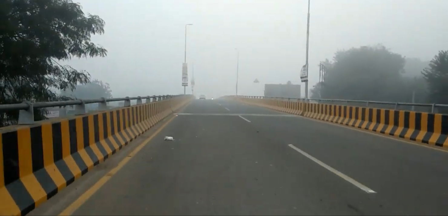 This is an image of flyover in Pakistani city of Rahim Yar Khan.