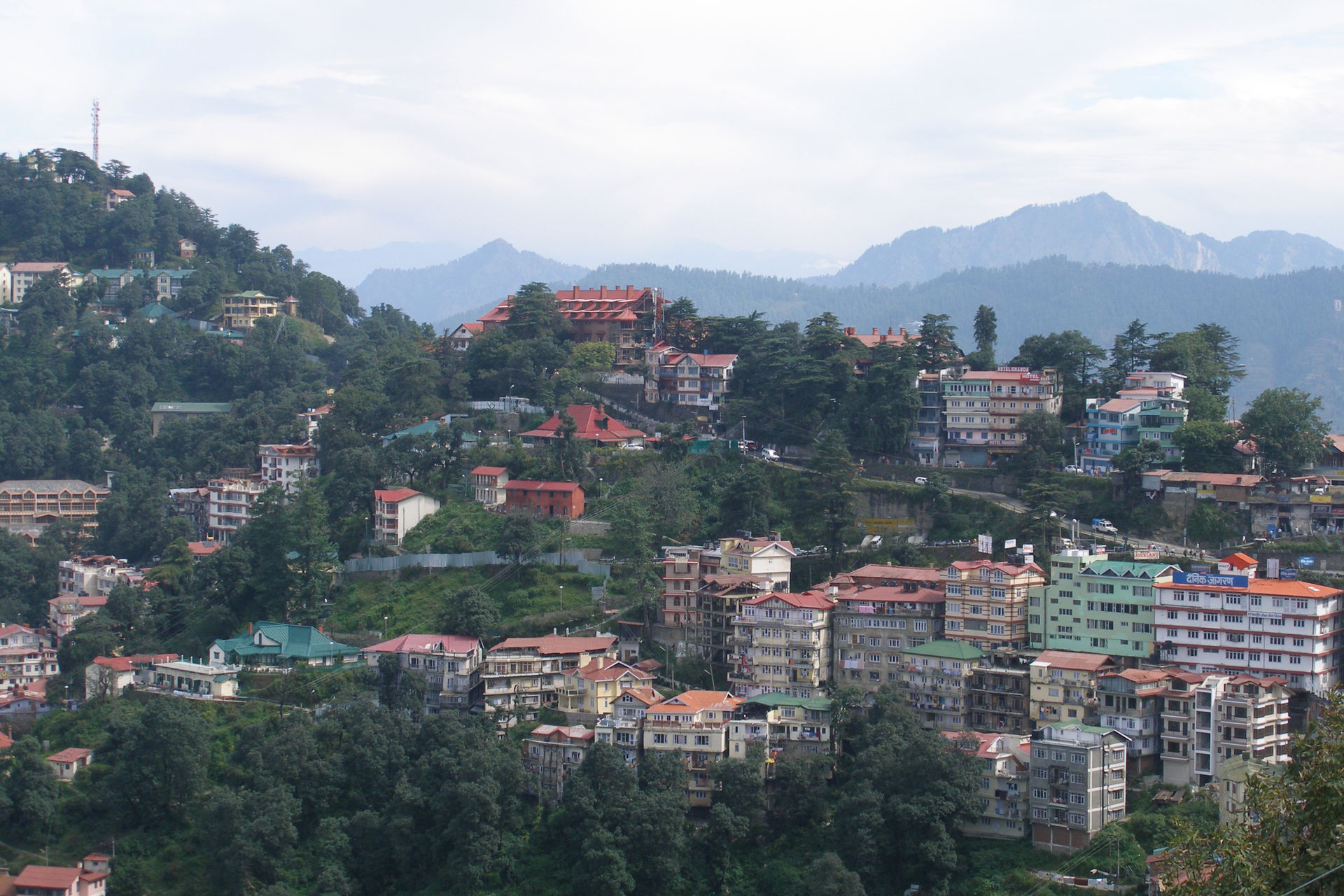 Shimla was built on top of seven hills. The highest point in Sh…