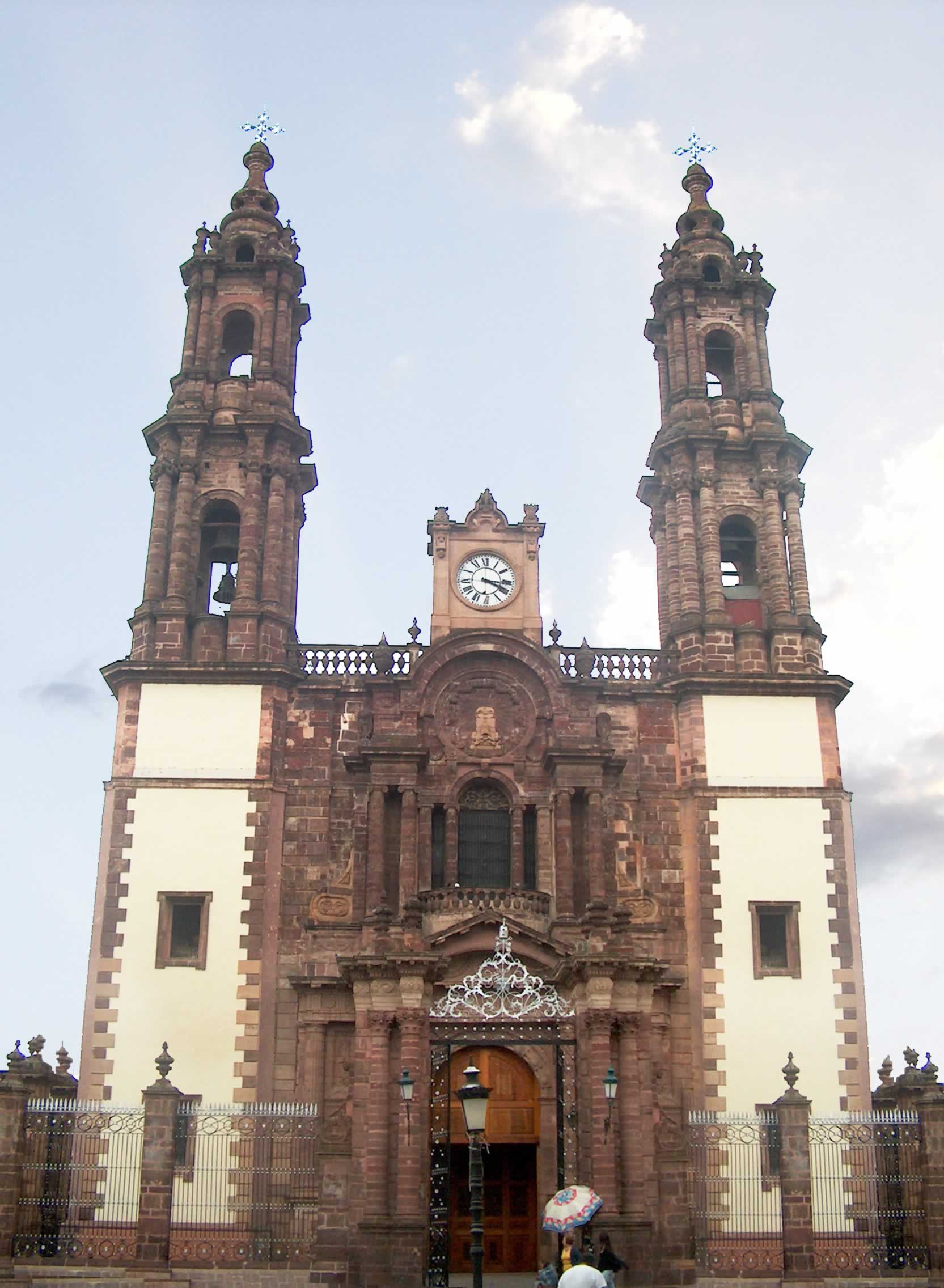 Foto de la catedral de Zamora de Hidalgo, Michoacán
