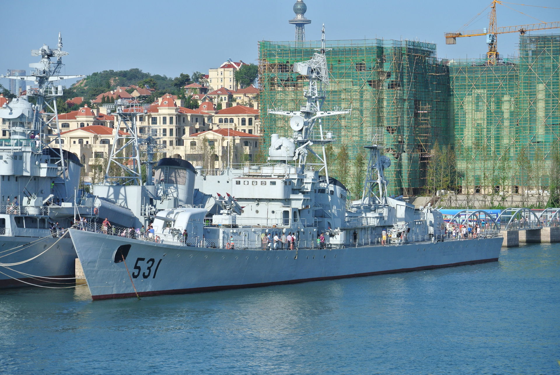 Qingdao Chinese Naval Museum: Frigate Yingtan