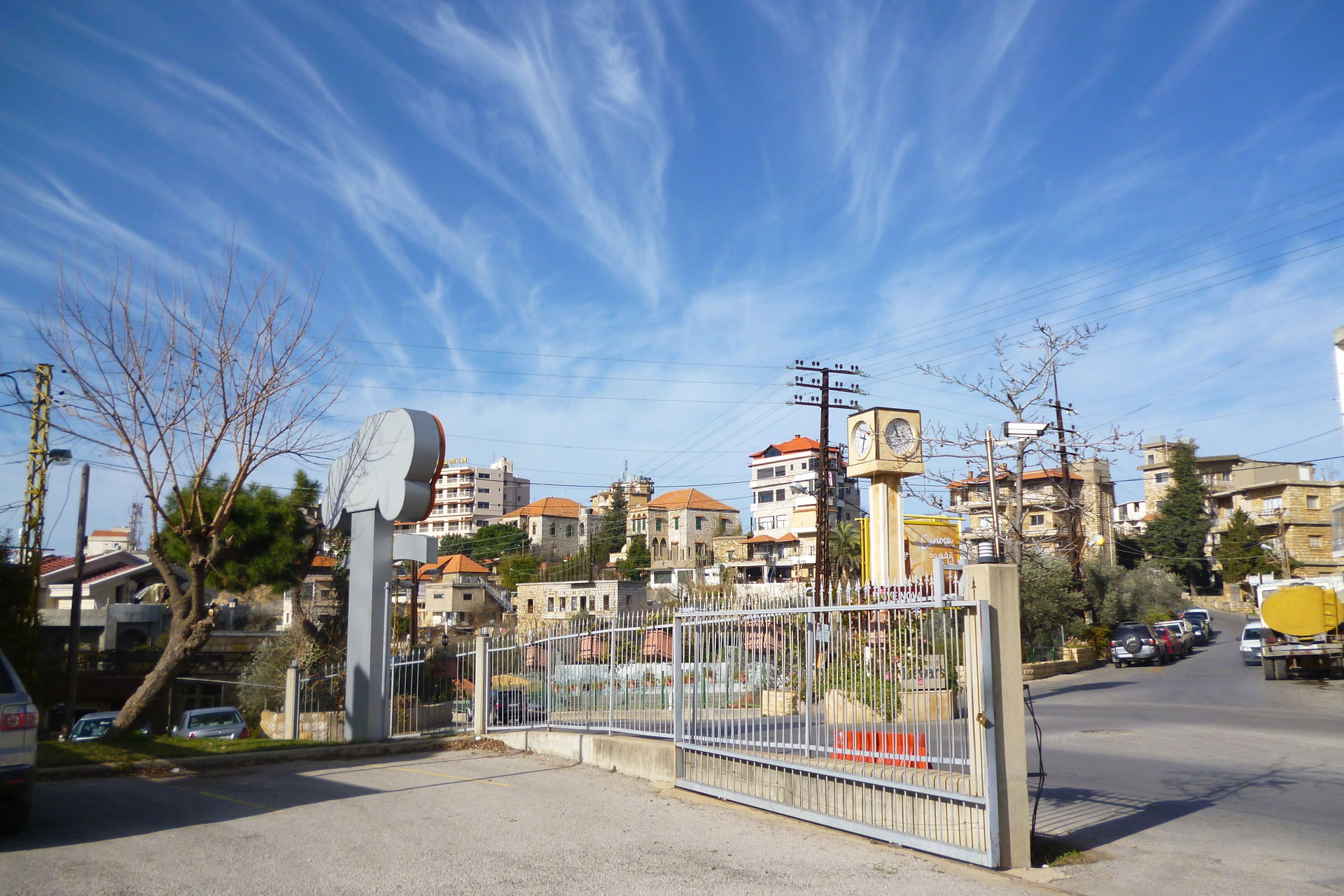 View of old Brummana