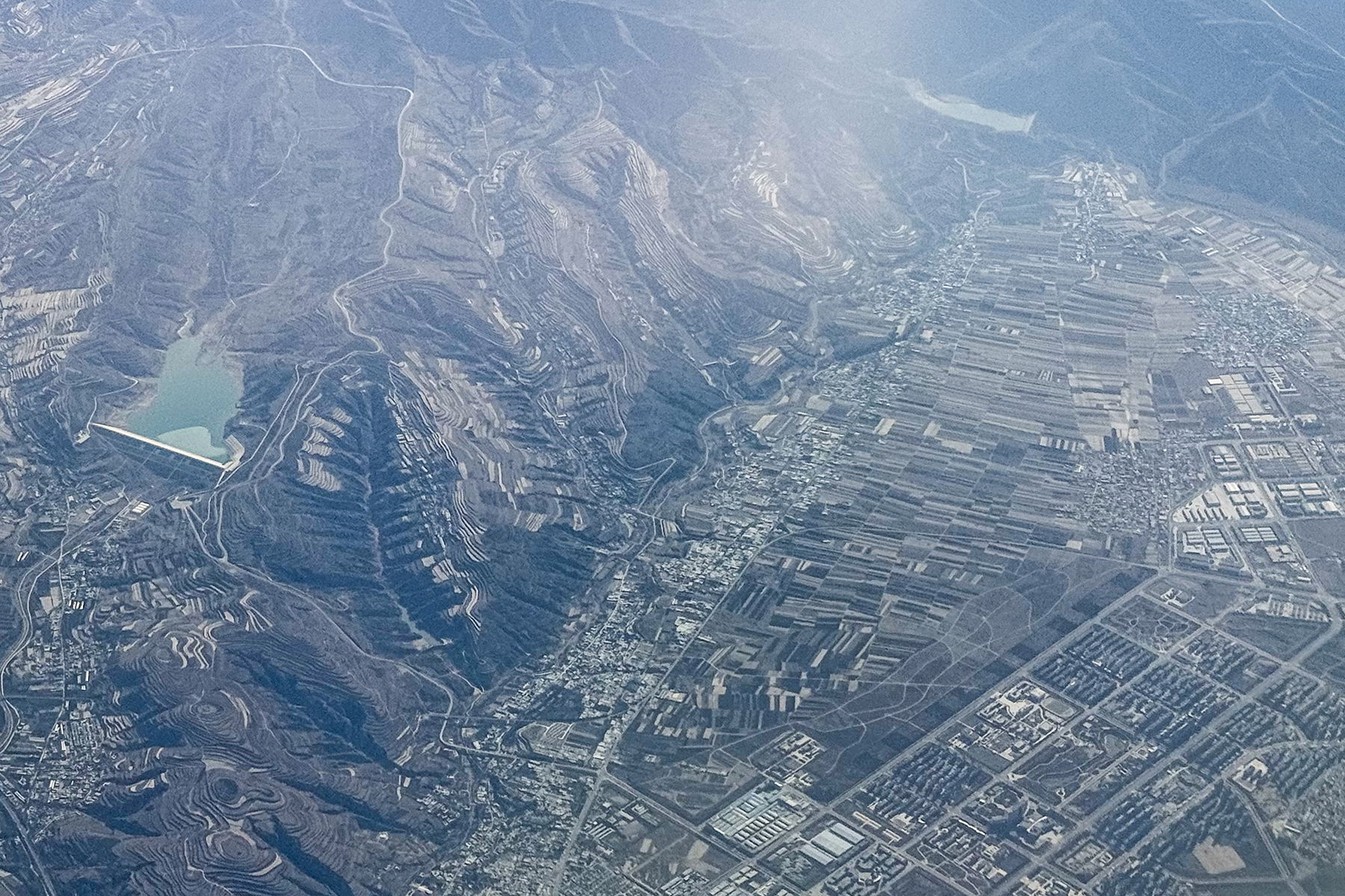 Aerial photo of Guyuan