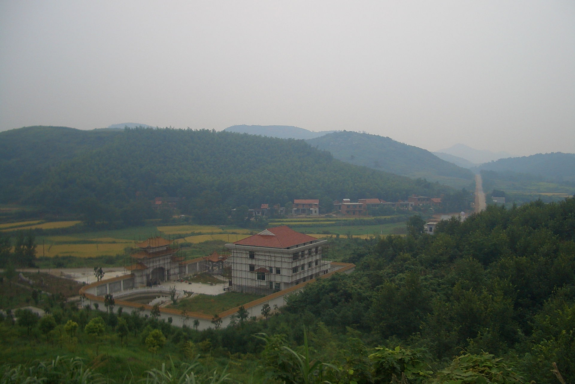 Yet another "ancient temple" complex under construction. Some 1…