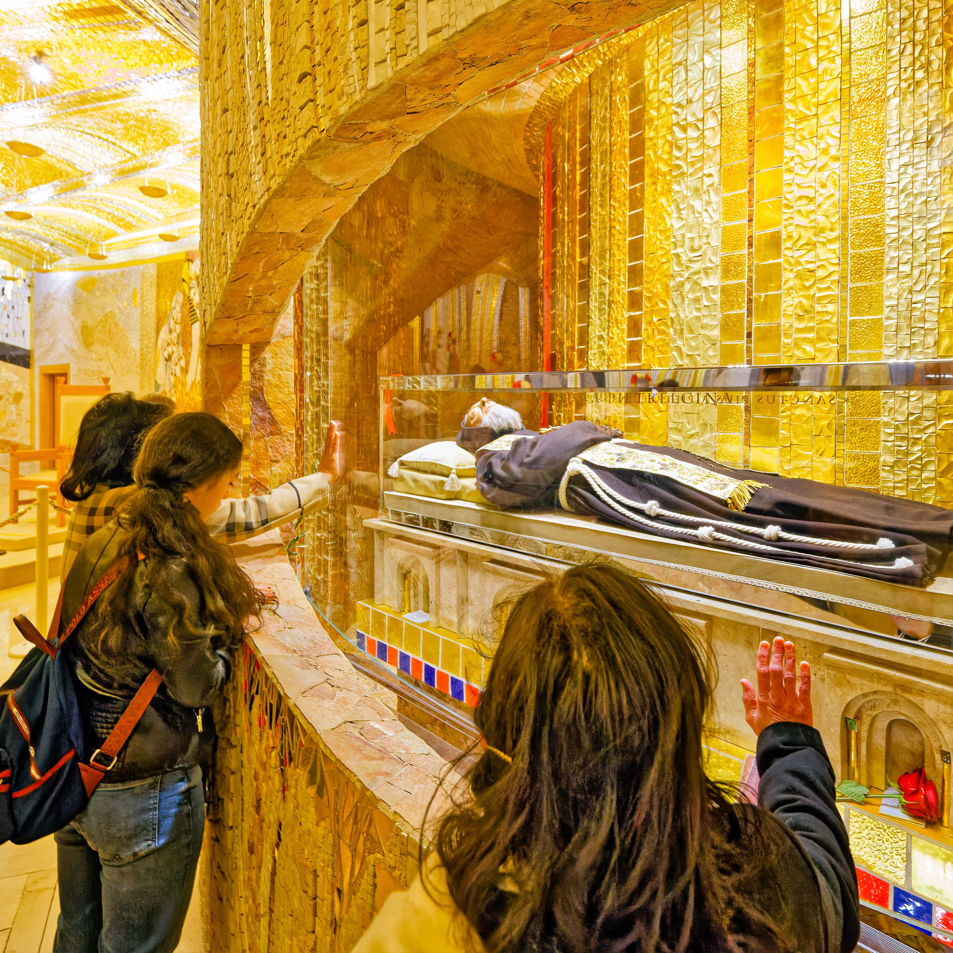 Visit to the city of  Padre Pio.