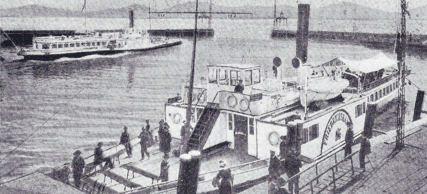 Der Glattdecker Friedrichshafen (1856–1909) wurde 1878 zum Halb…