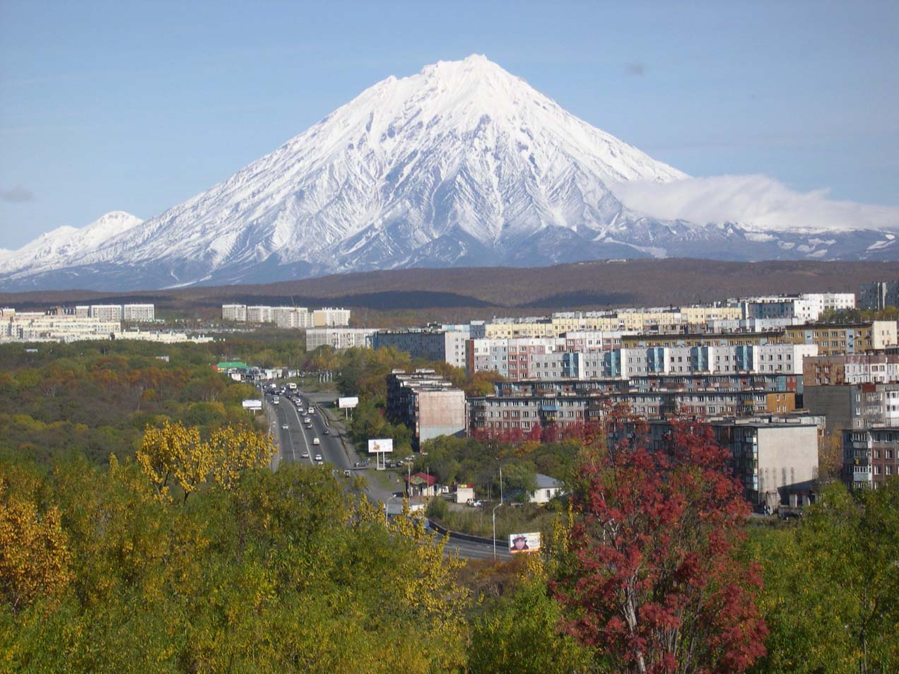 Koryaksky Volcano, Petropavlovsk-Kamchatsky, Russia