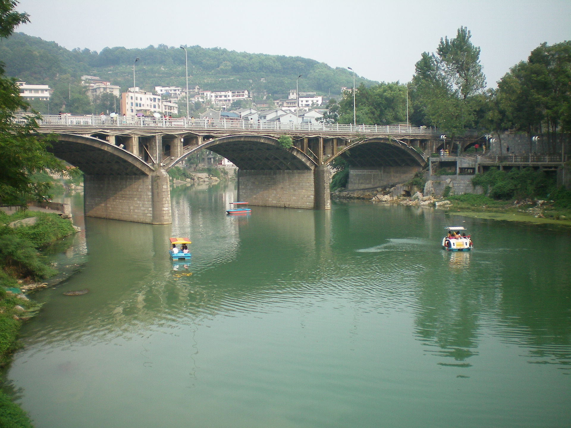 Picture of Dong River in Jishou (Hunan,China)