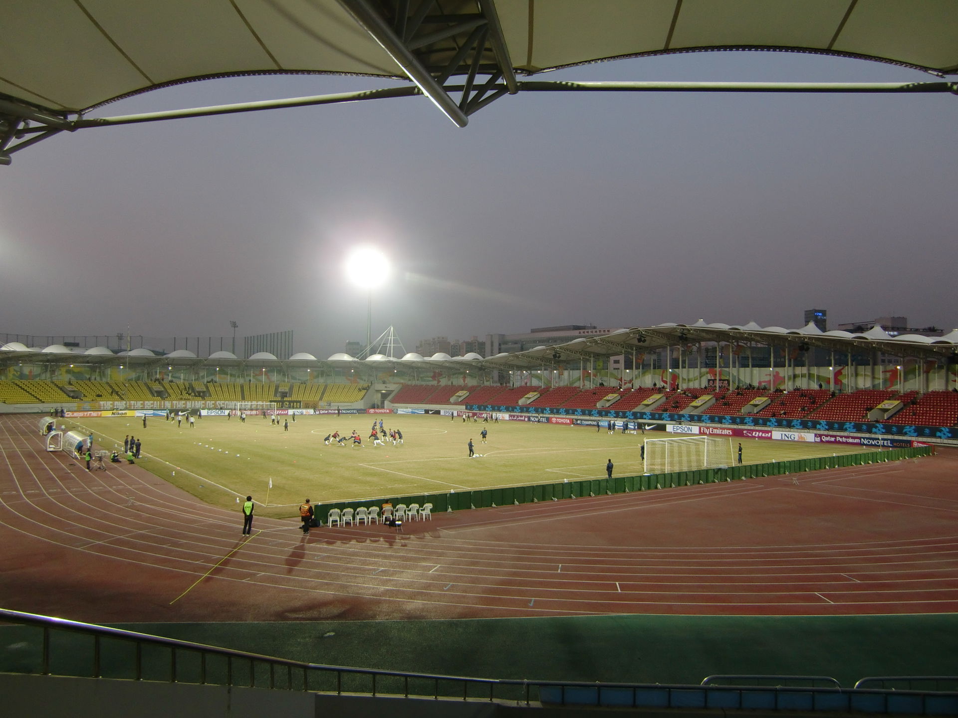 Tanchon Sports Complex. Seongnam-si,South-Korea.