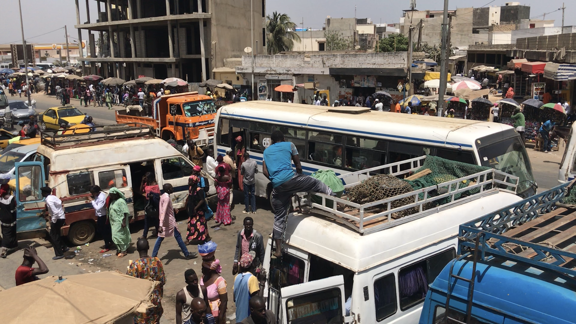 This is an image with the theme "Africa on the Move or Transpor…