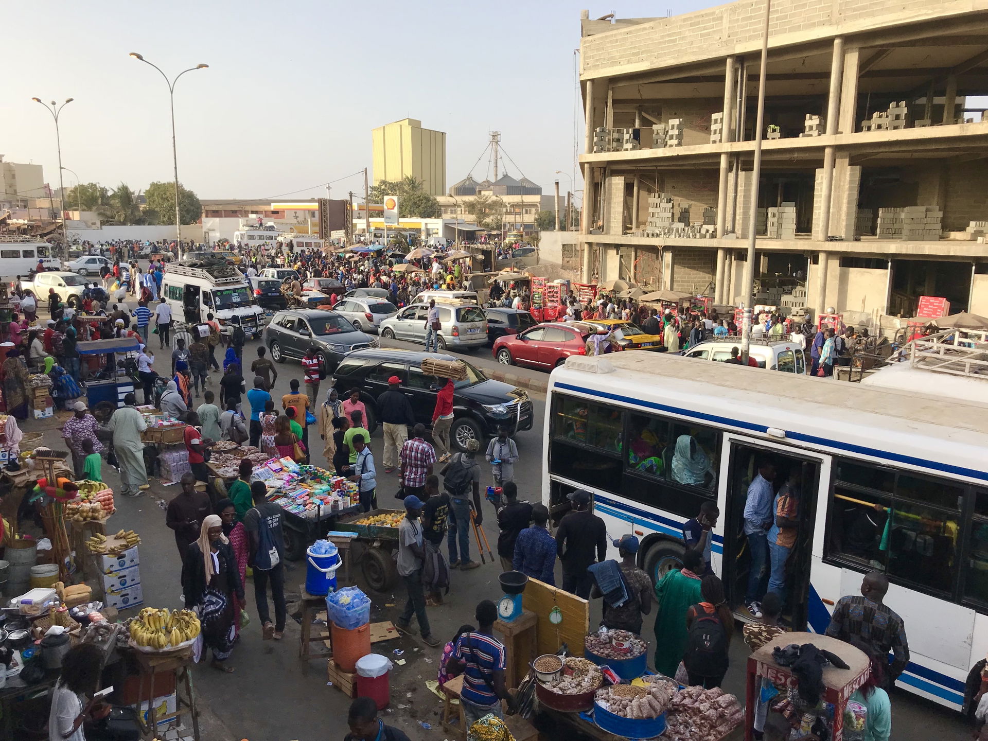 This is an image with the theme "Africa on the Move or Transpor…