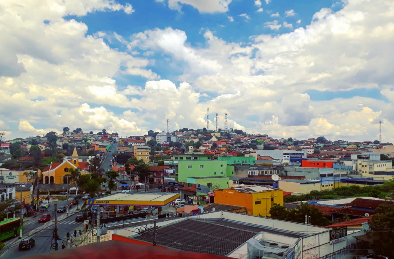 View of the center of Ribeirão das Neves, in the Metropolitan R…