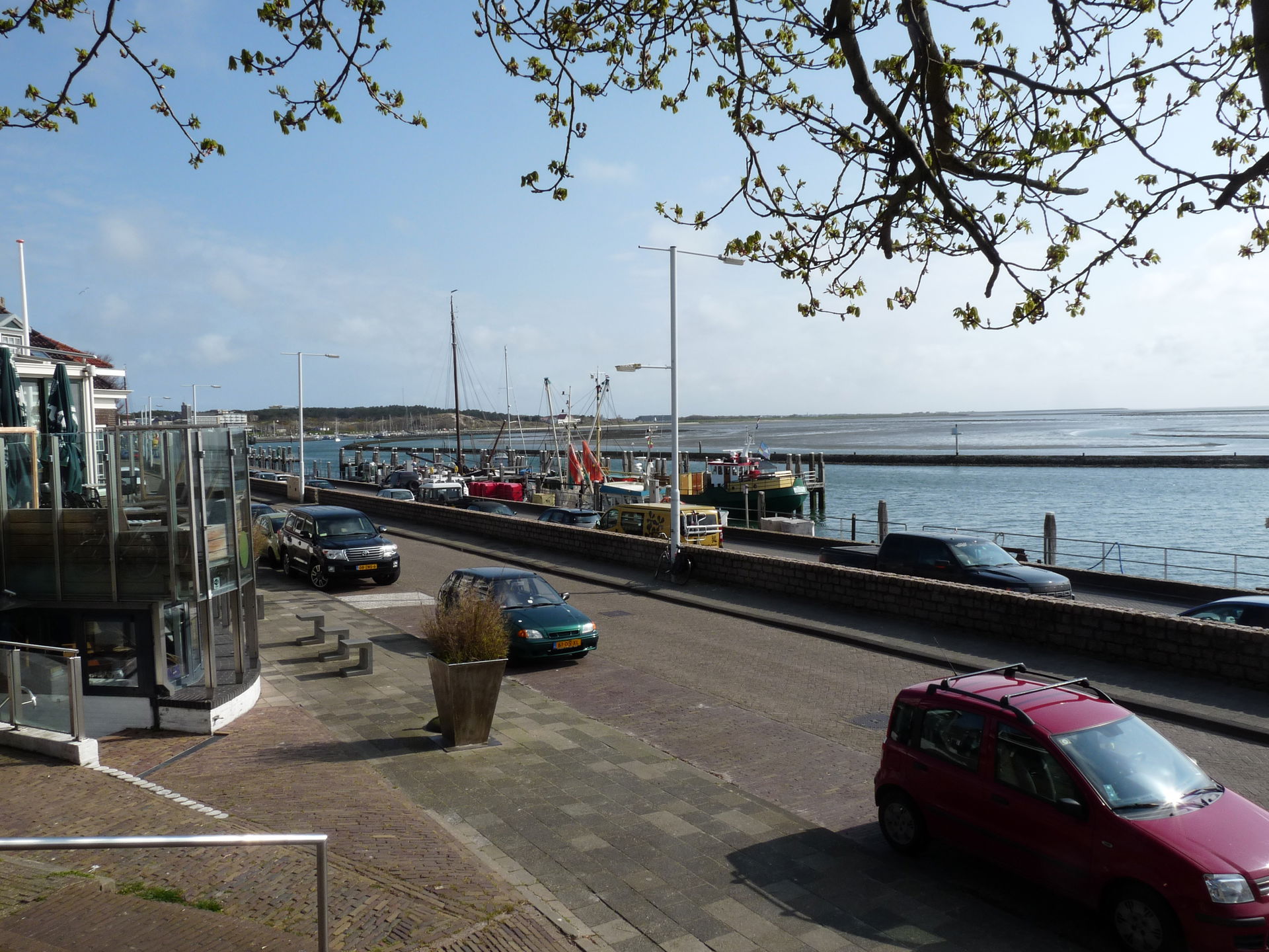 De haven van West-Terschelling