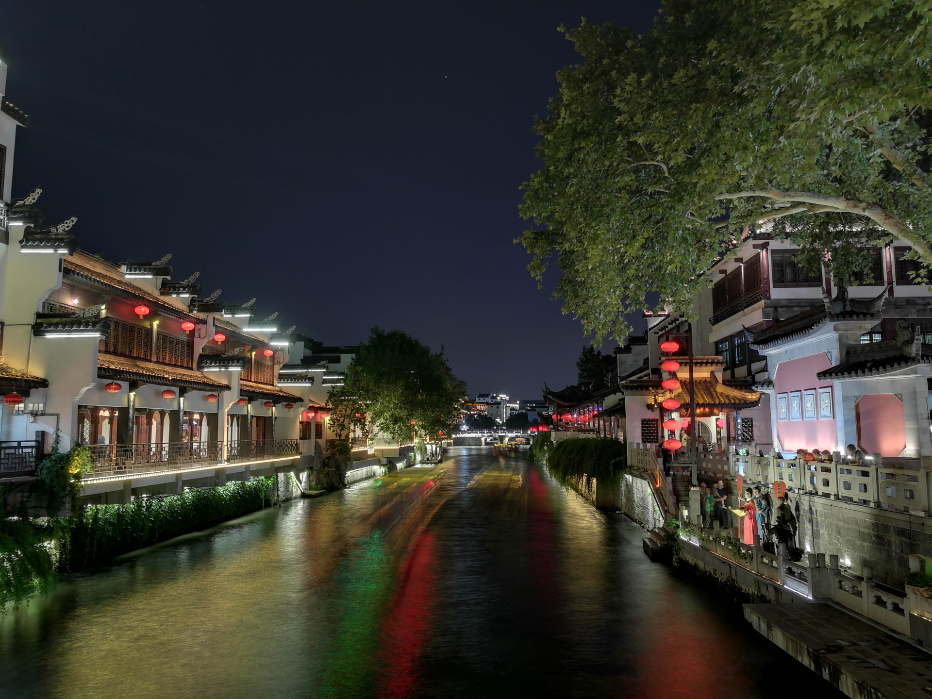 南京市秦淮区夫子庙桥上