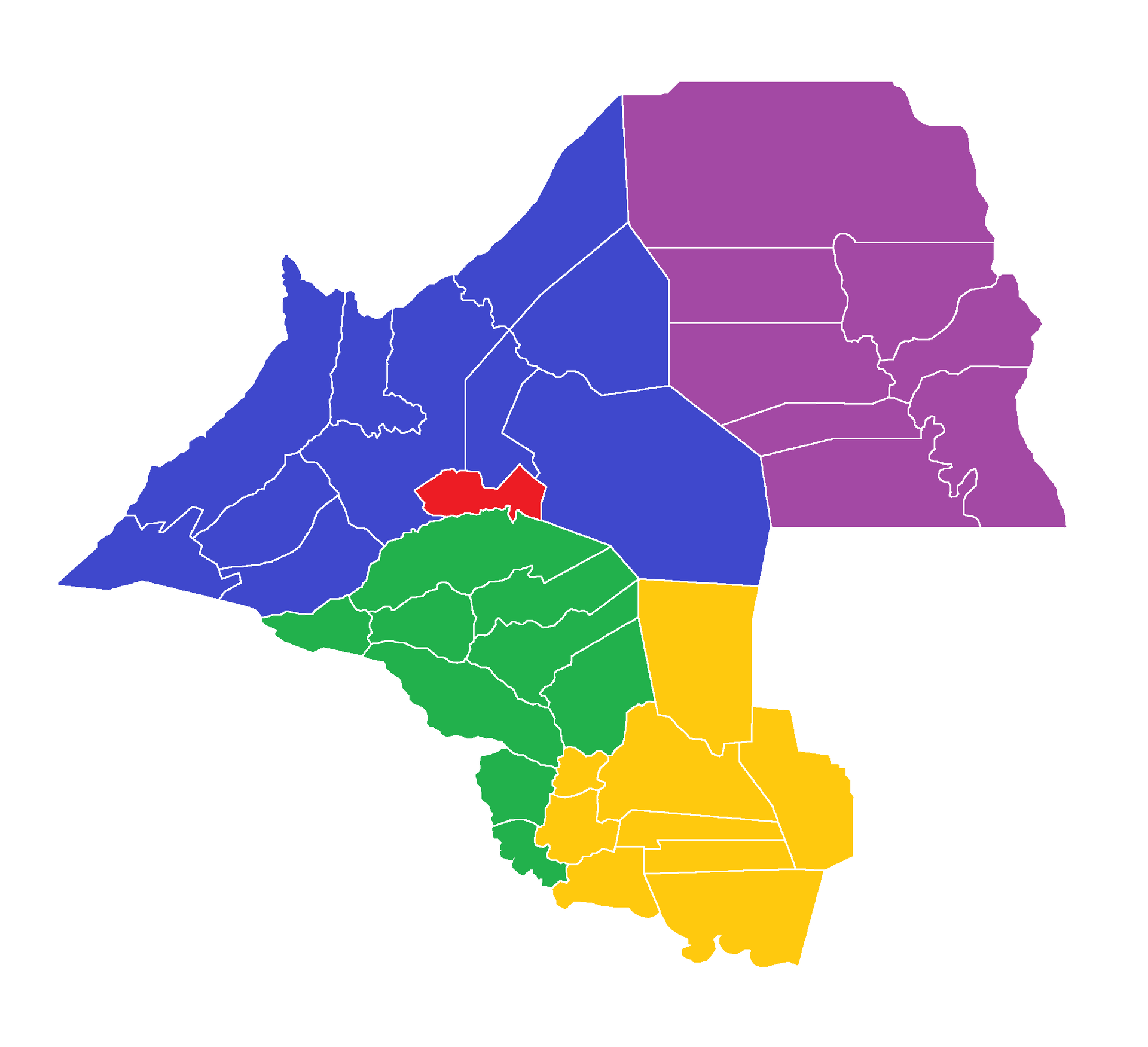 District map of Malaybalay