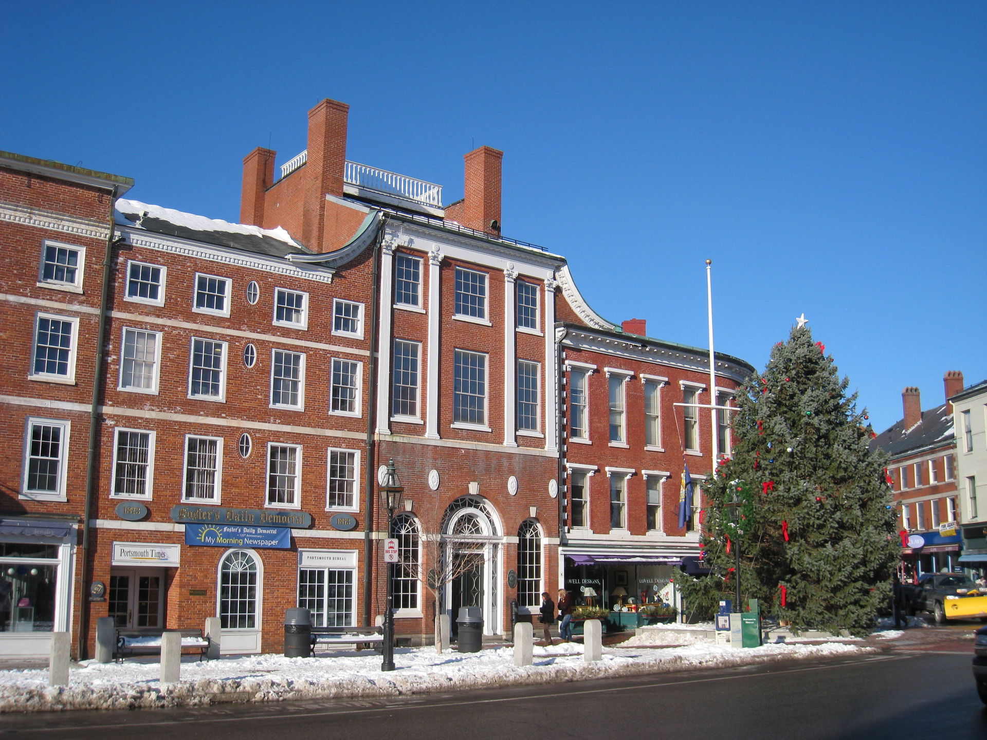 Market Square in Portsmouth, New Hampshire, USA. I took this ph…