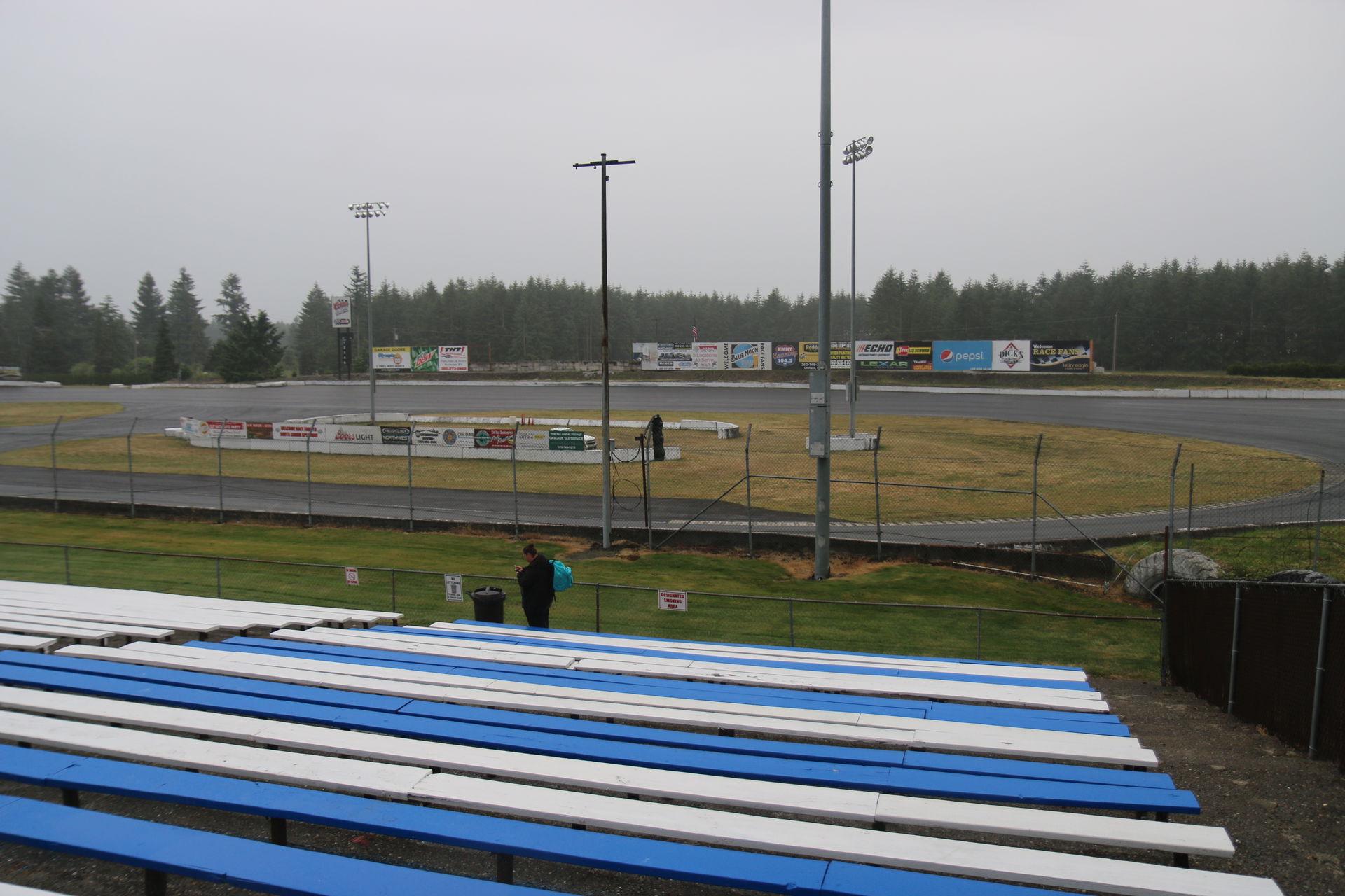 The infield at South Sound Speedway