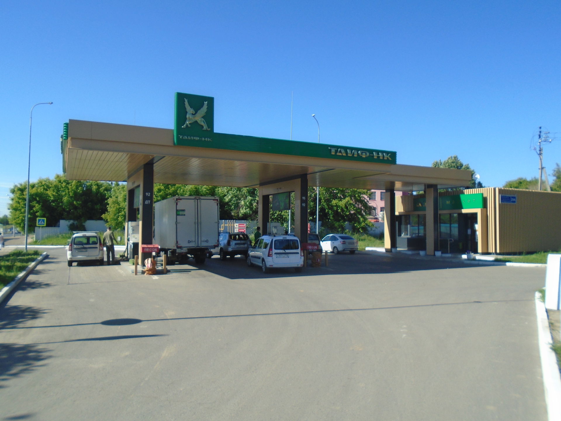 Автозаправка «ТАИФ-НК», Казань, ул. Краснококшайская, д. 29А.