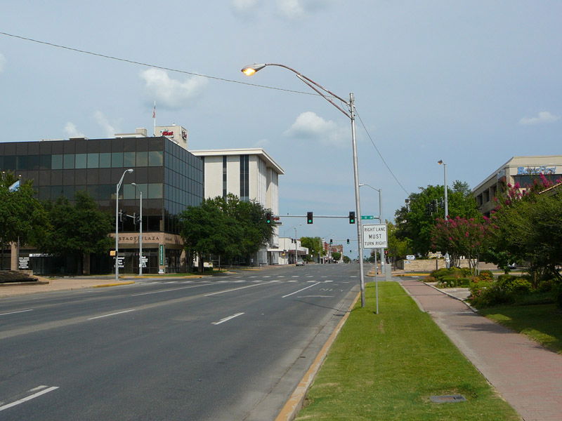 View of Downtown Ardmore, Oklahoma in 2007.