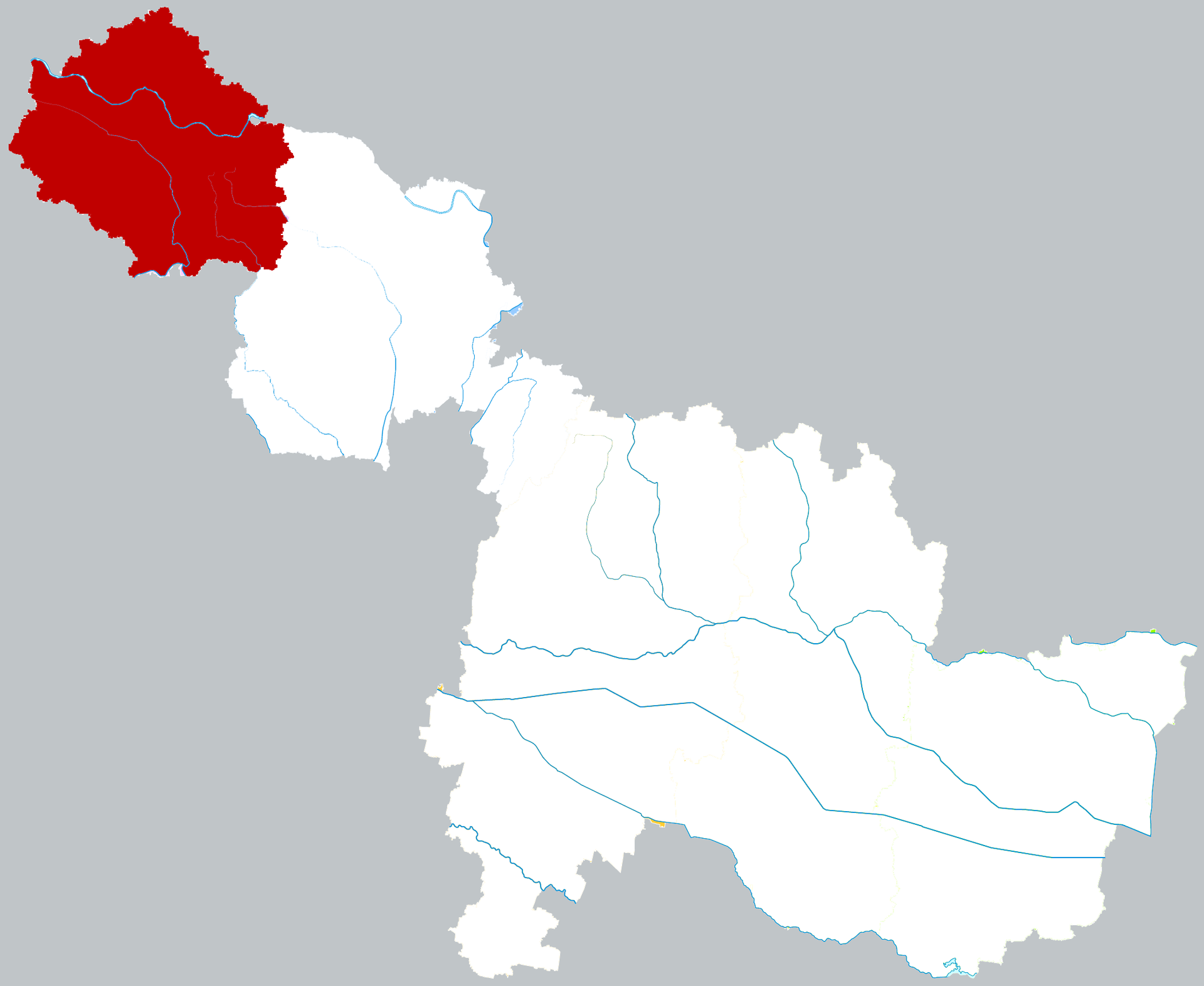 Location of Dangshan county in Suzhou city, Anhui province, Chi…
