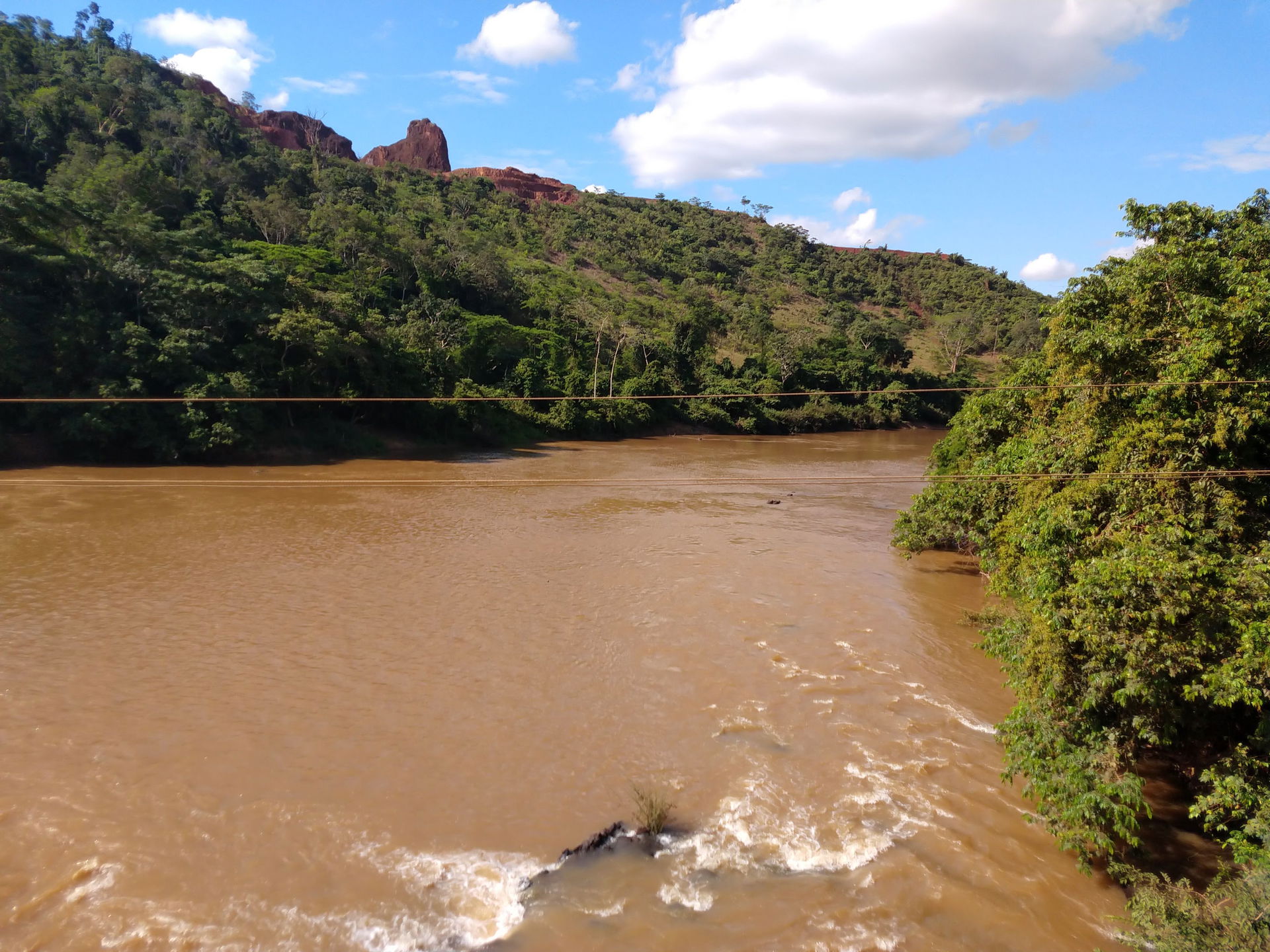 Rio Parauapebas, na cidade de Parauapebas, em novembro de 2020.