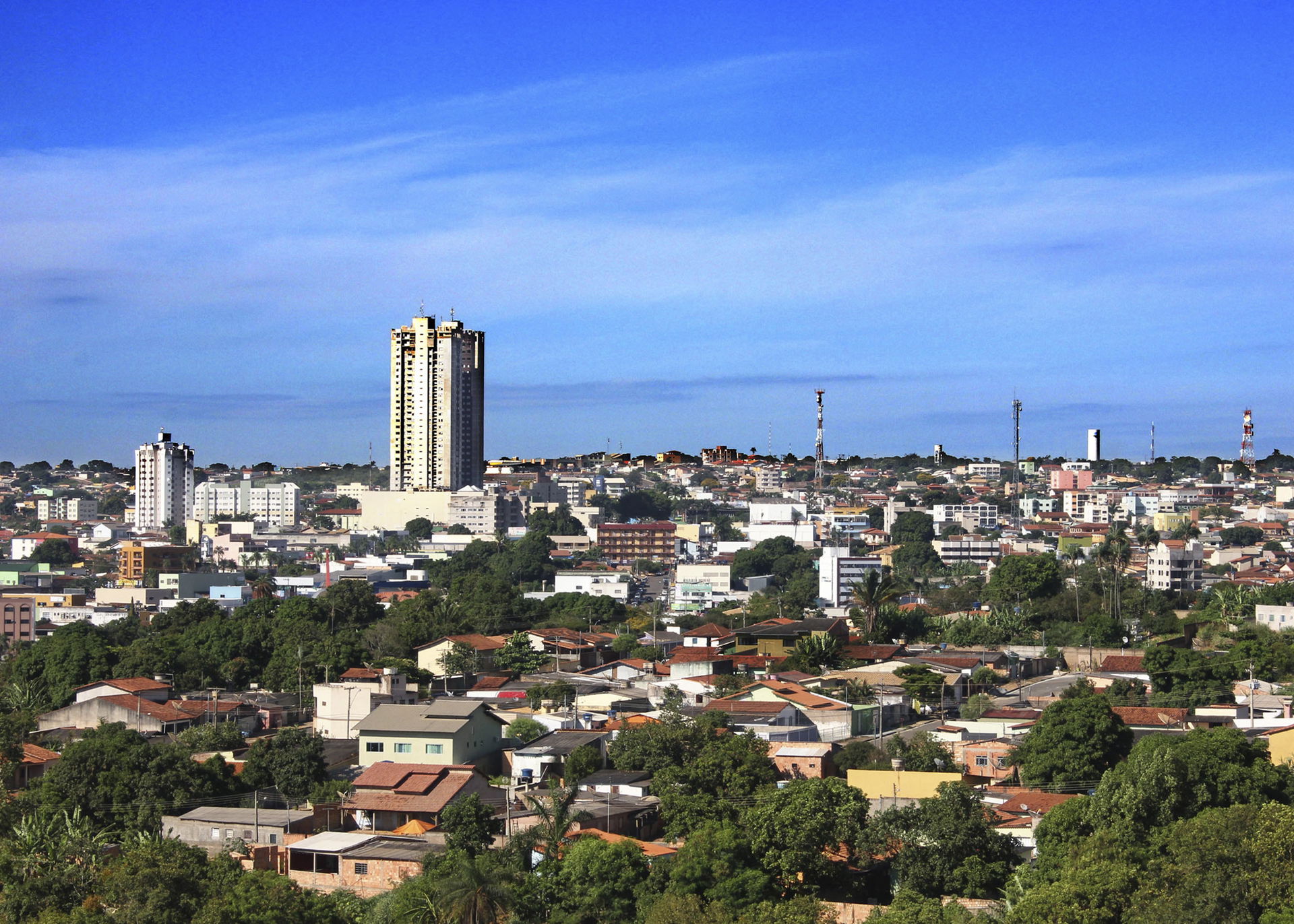 Foto panorâmica de Luziânia Goiás