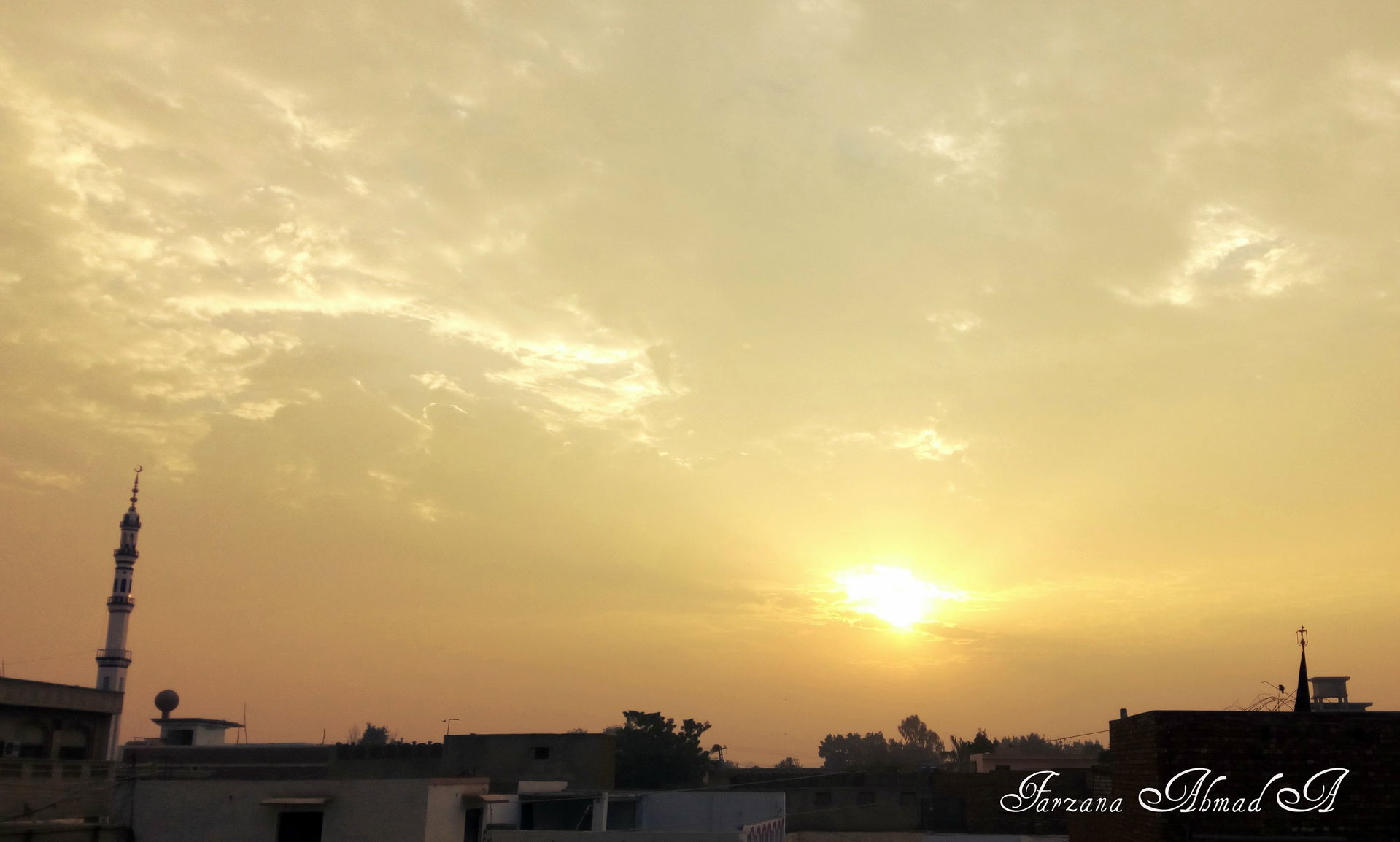 Sunrise in Muzaffargarh